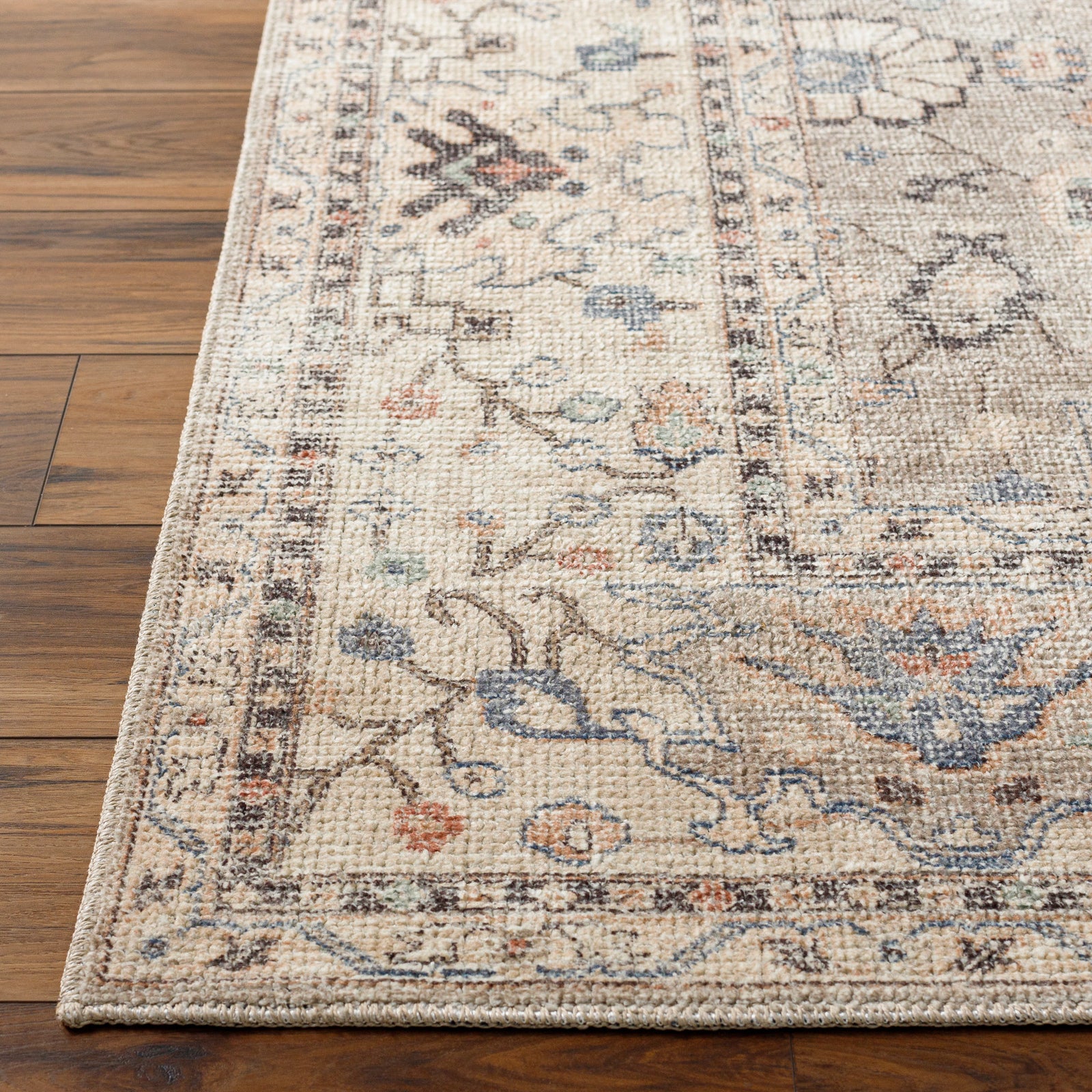 RAVEENA Becki Owens x Livabliss Vintage Traditional Oriental Boho Camel Area Rug