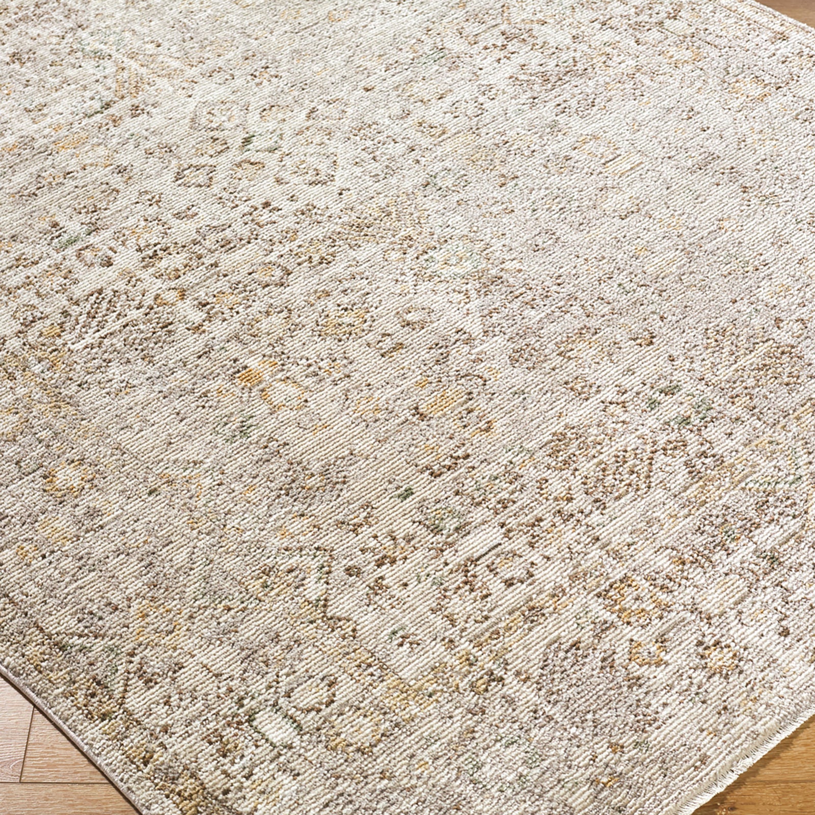 GABRY Galey Alix x Livabliss Vintage Traditional Oriental Boho Brown/Taupe Area Rug