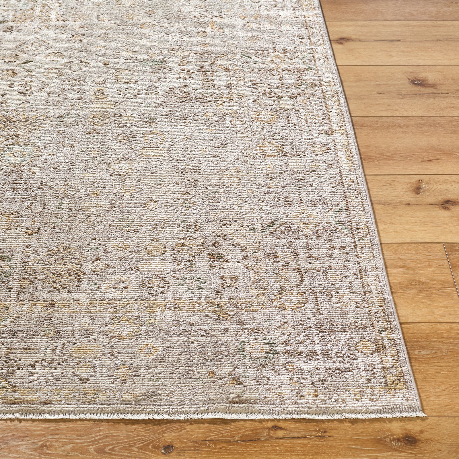 GABRY Galey Alix x Livabliss Vintage Traditional Oriental Boho Brown/Taupe Area Rug