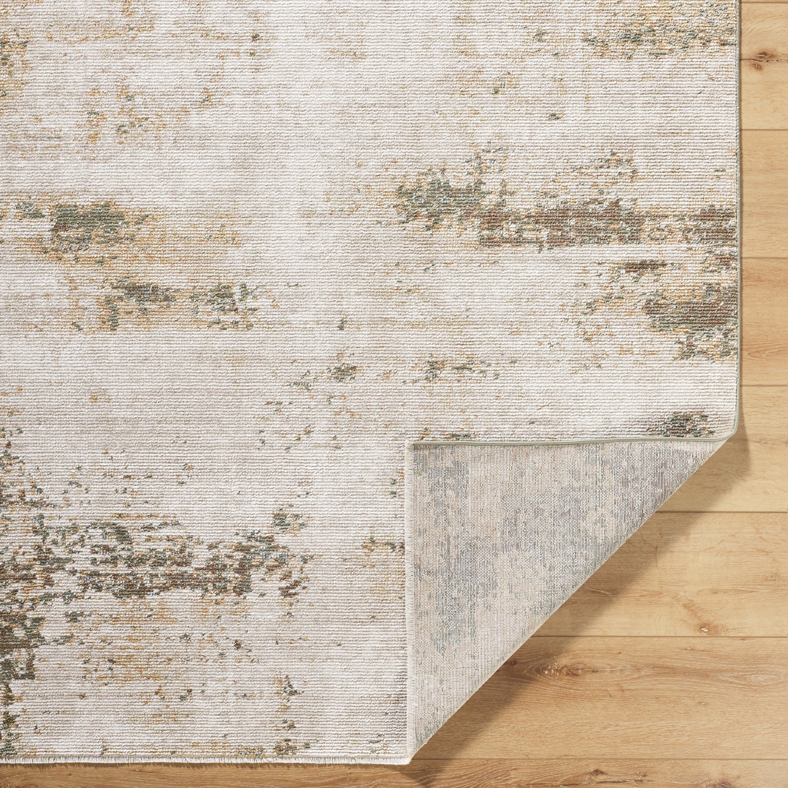 TALI Galey Alix x Livabliss Abstract Modern Marble Brown/Cream Area Rug