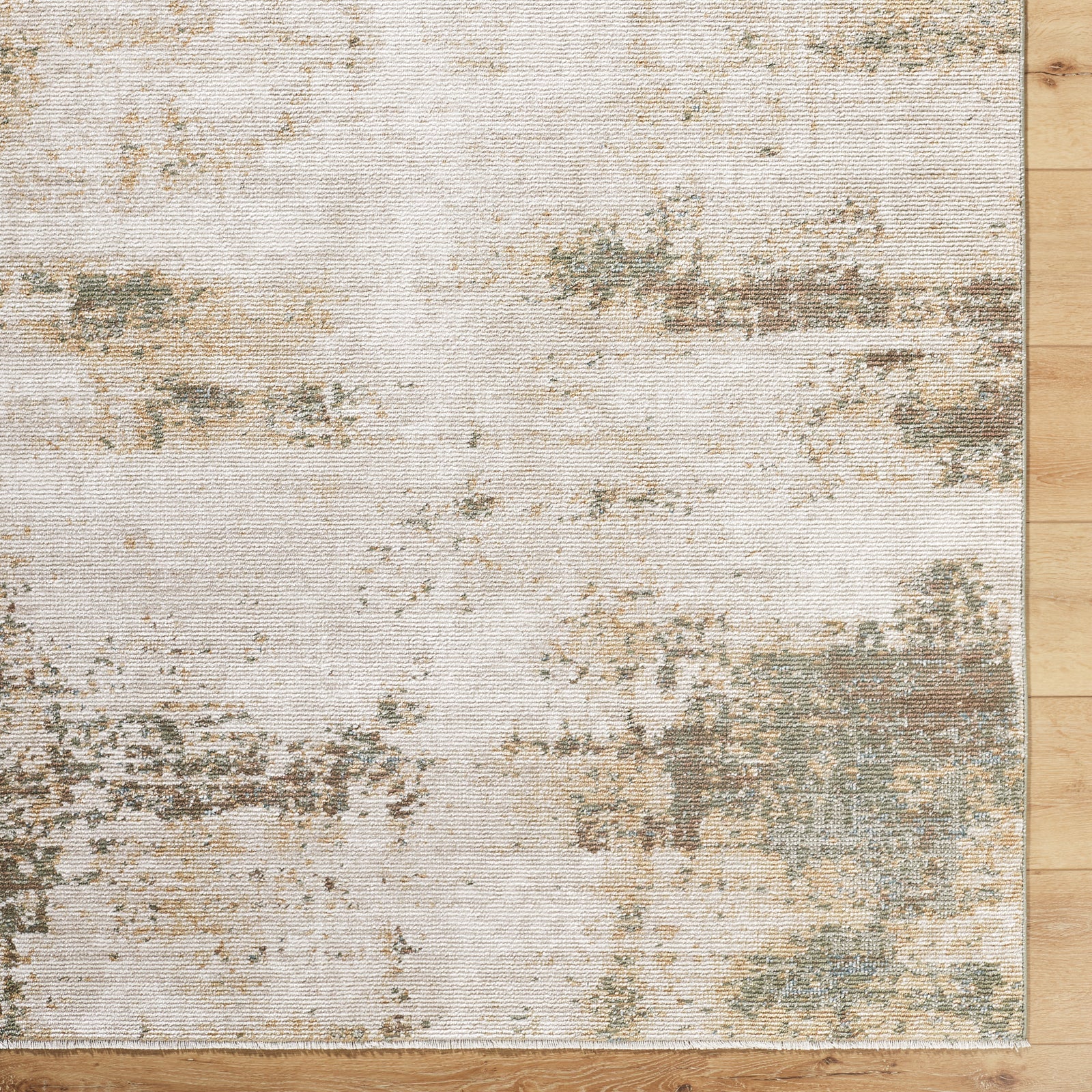 TALI Galey Alix x Livabliss Abstract Modern Marble Brown/Cream Area Rug