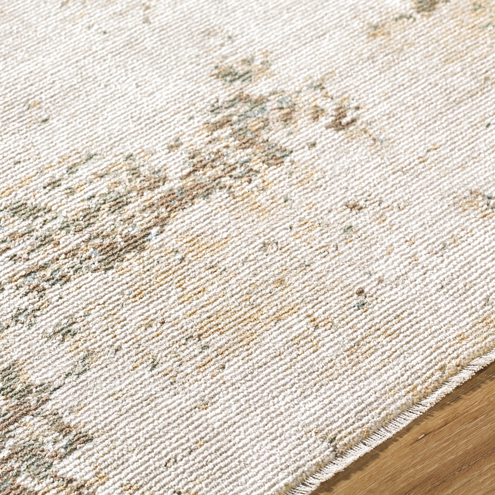 TALI Galey Alix x Livabliss Abstract Modern Marble Brown/Cream Area Rug