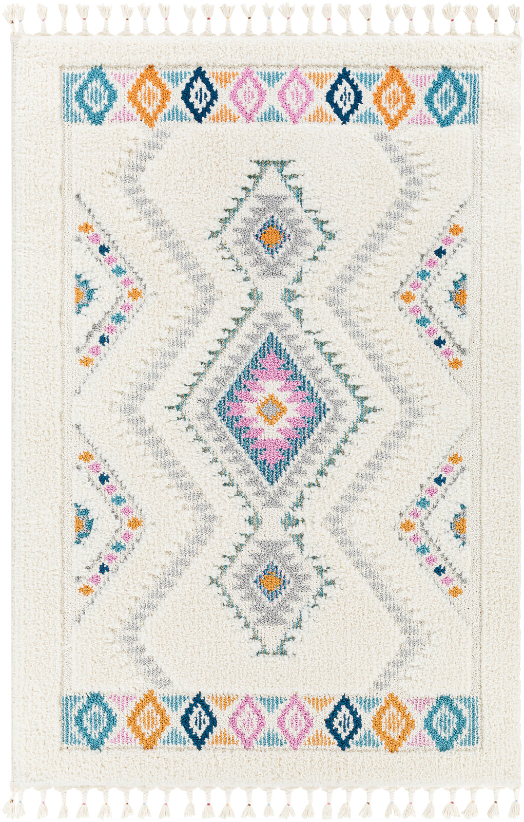 PUKYU Boho Shaggy Area Rug