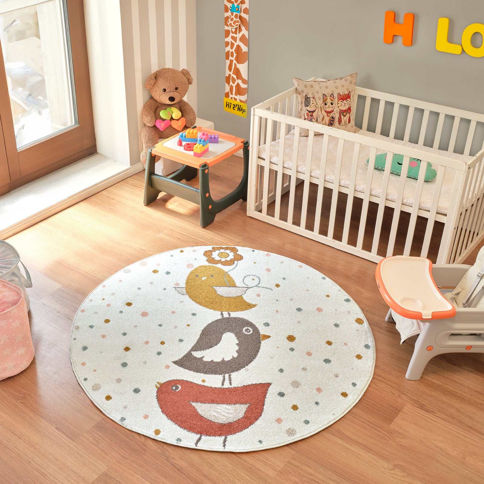 PIOUPIOU Kids' Bedroom & Playroom Rug