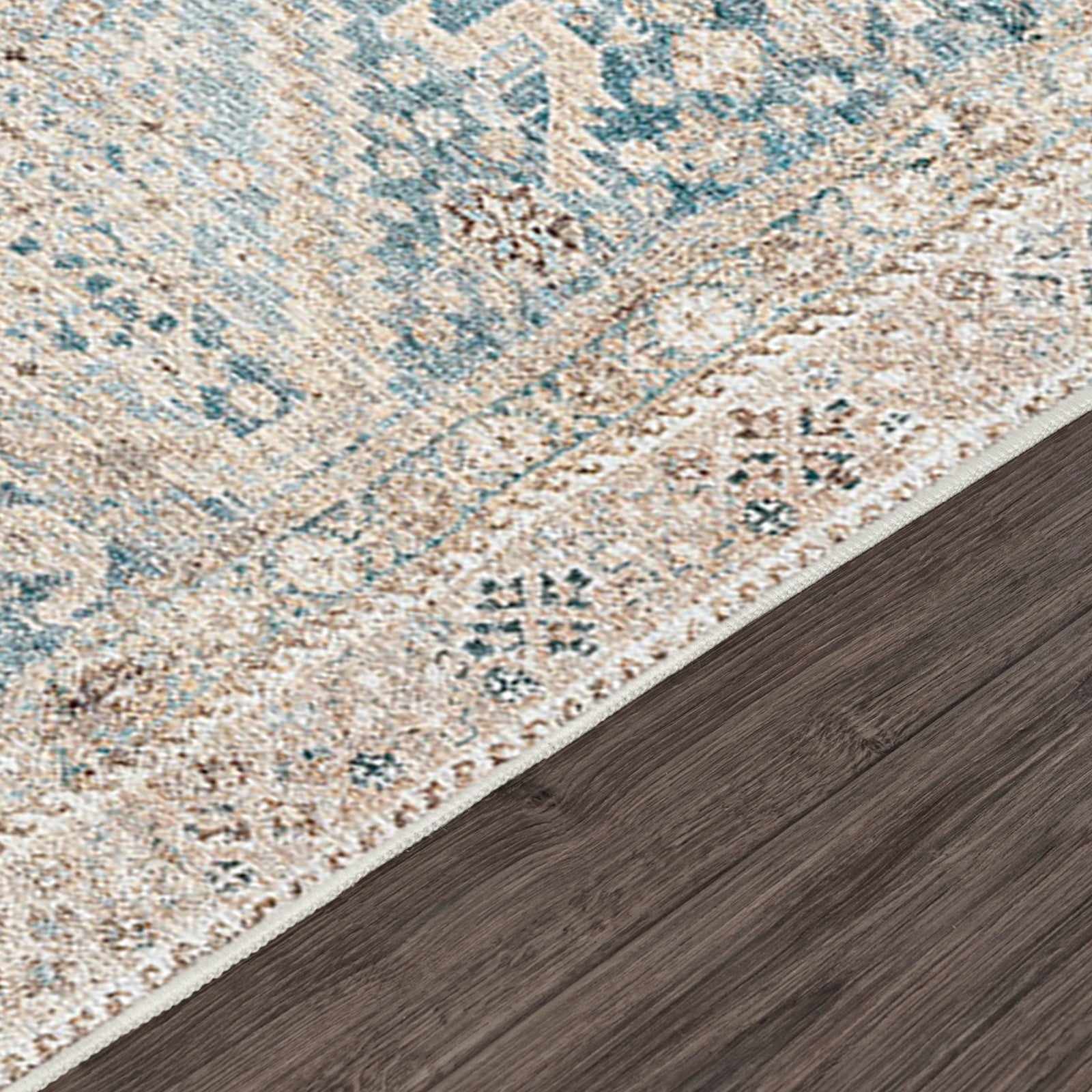 Becki Owens Marlene Vintage Green Beige Traditional Boho Living Rug