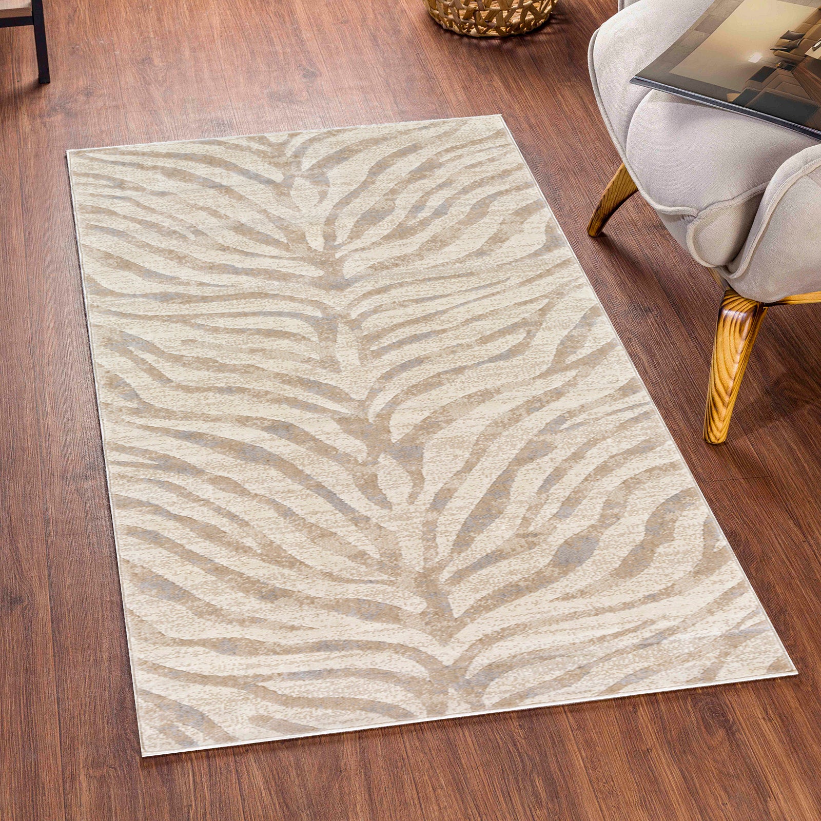 CYBELE Boho Zebra Area Rug
