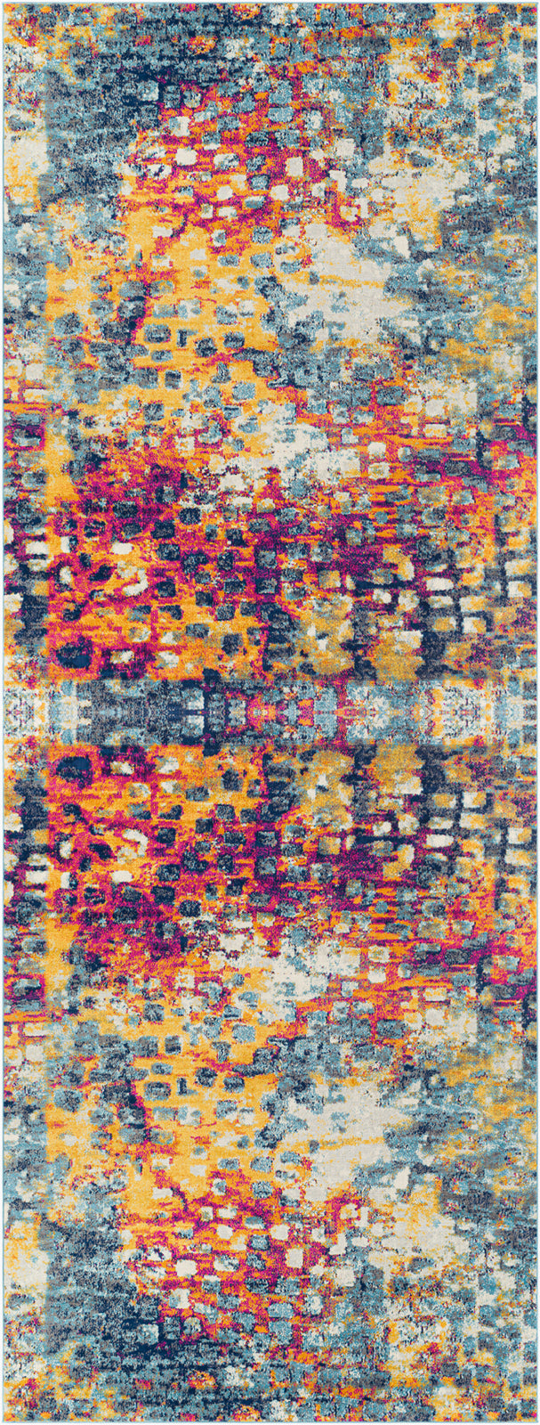 AMAYA Modern Abstract Runner Rug