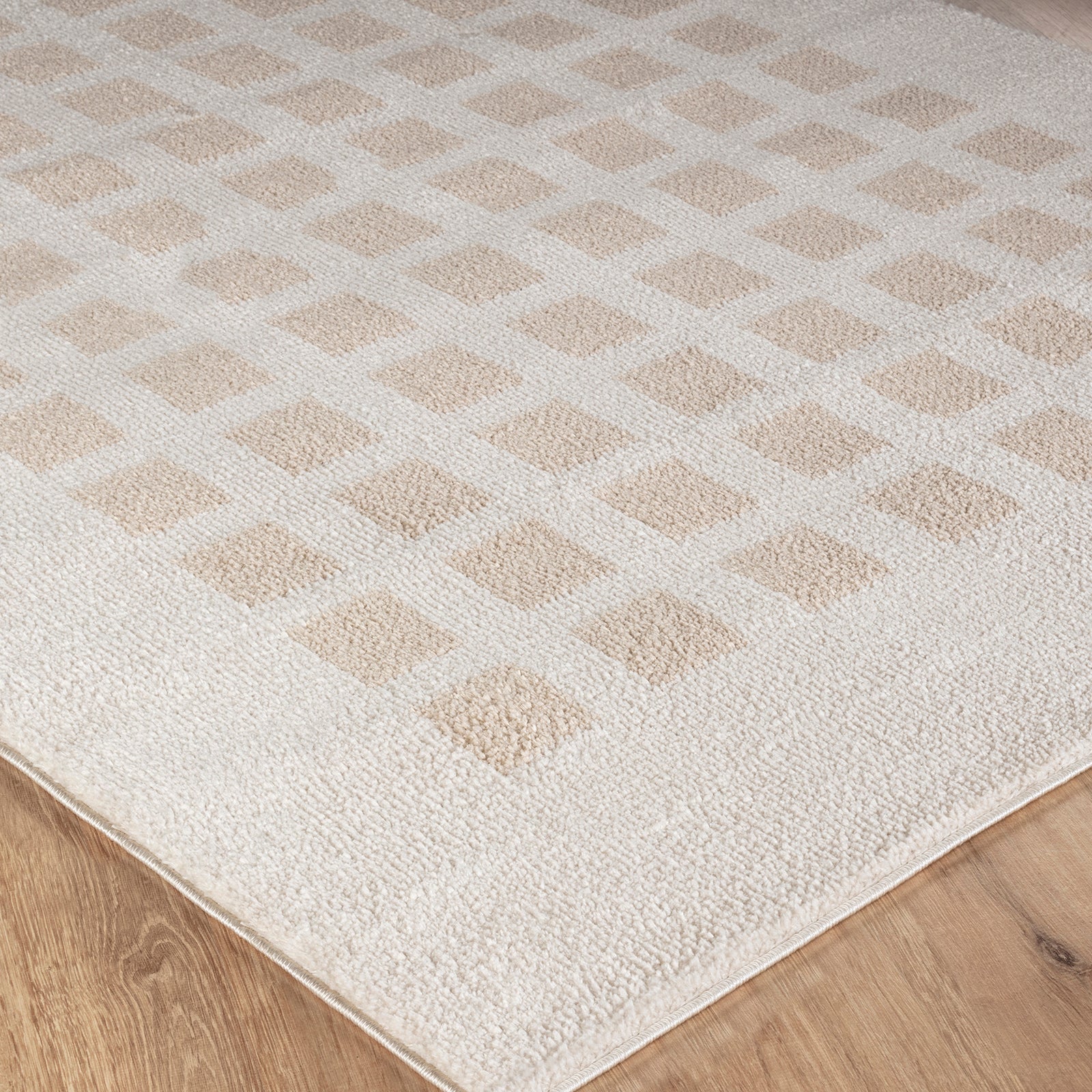 Fossay Shag-Washable Modern High Pile Rug