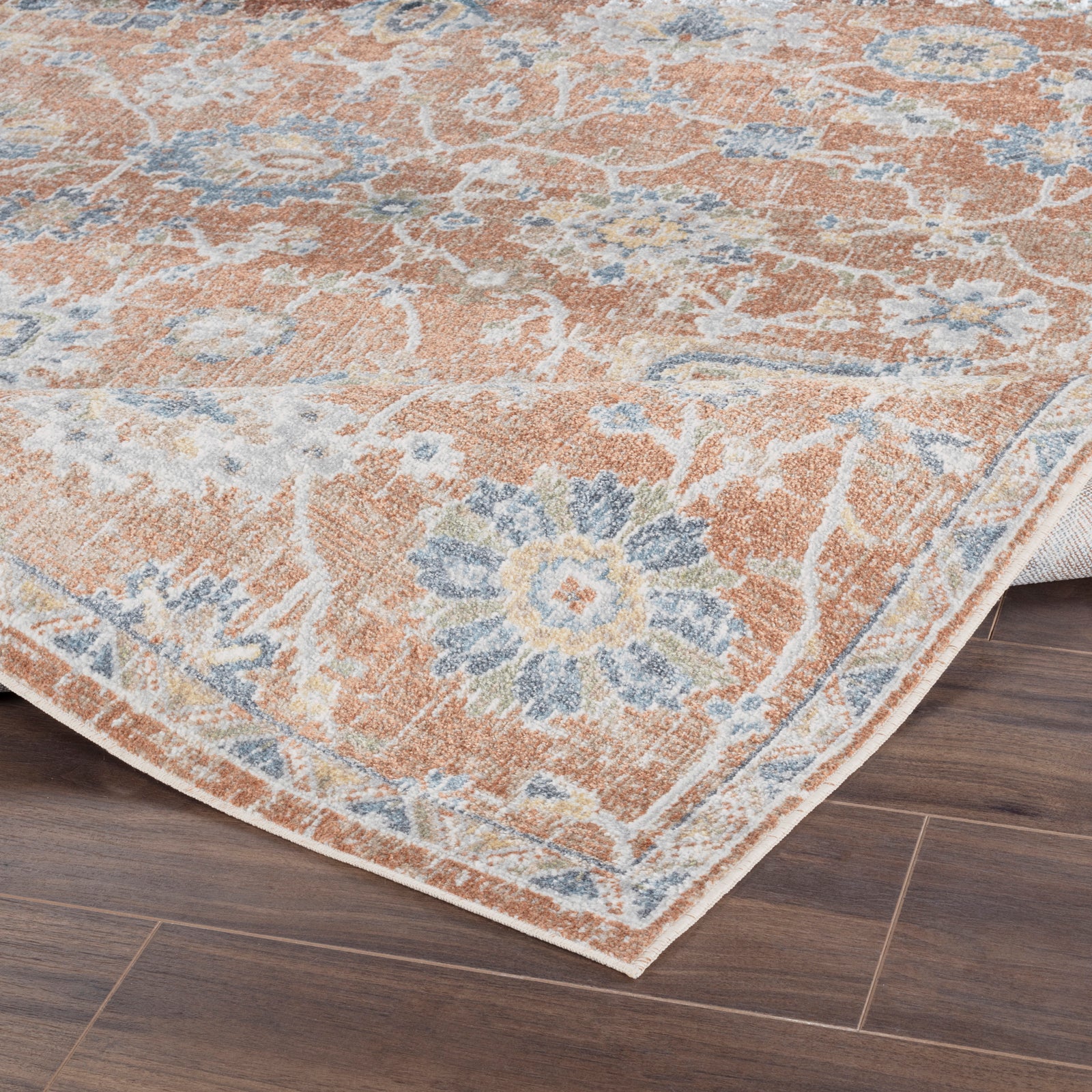 RUBY Machine Washable Vintage Area Rug
