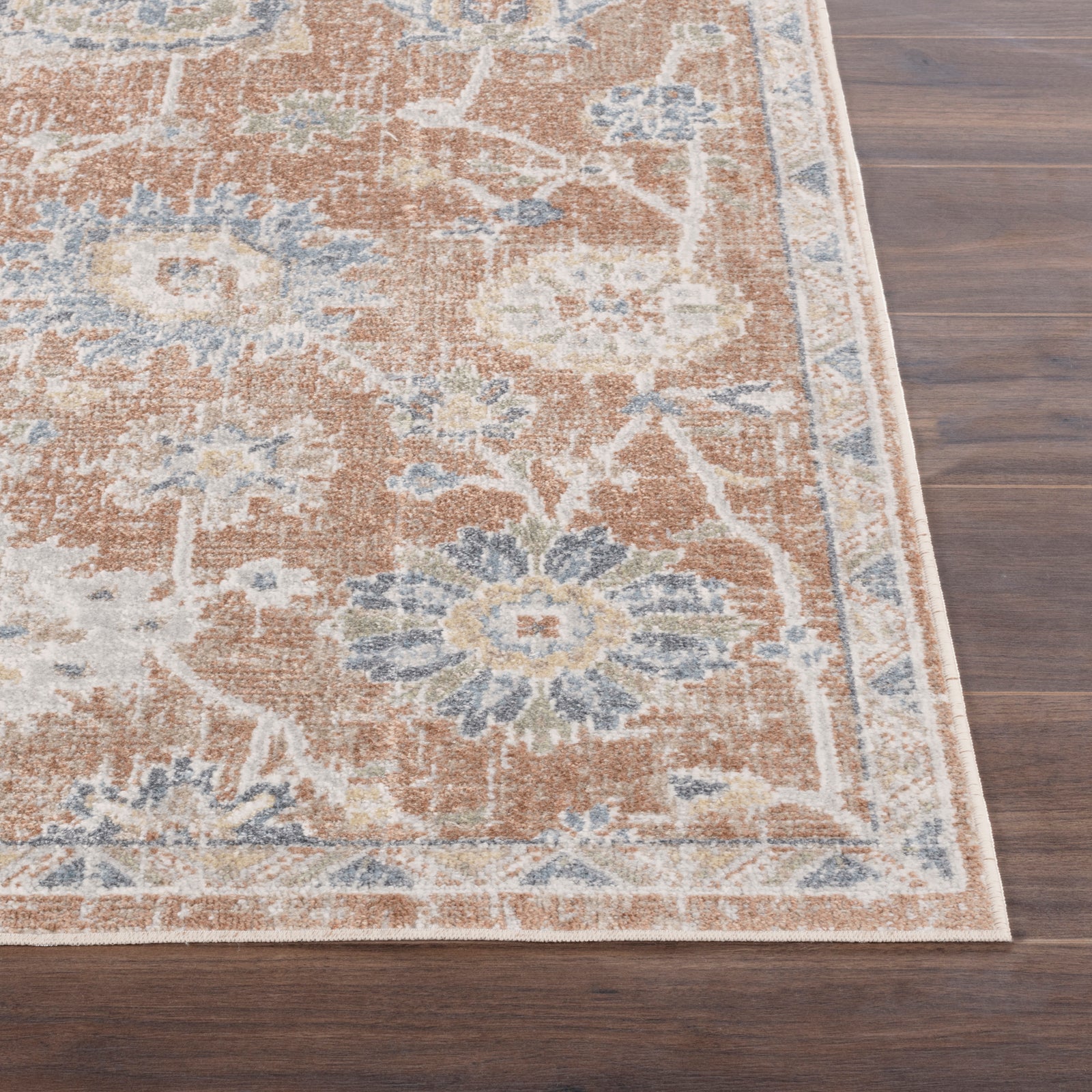 RUBY Machine Washable Vintage Area Rug