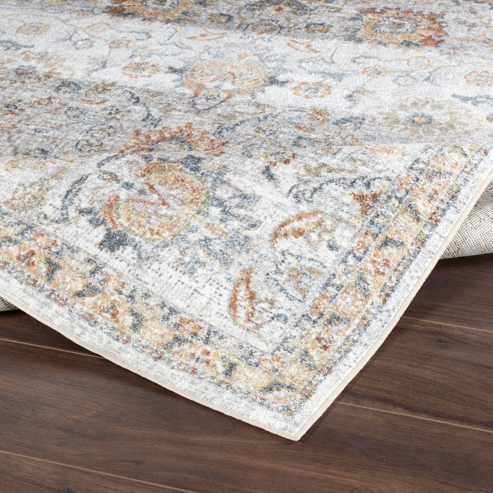 ESTHER Machine Washable Vintage Area Rug