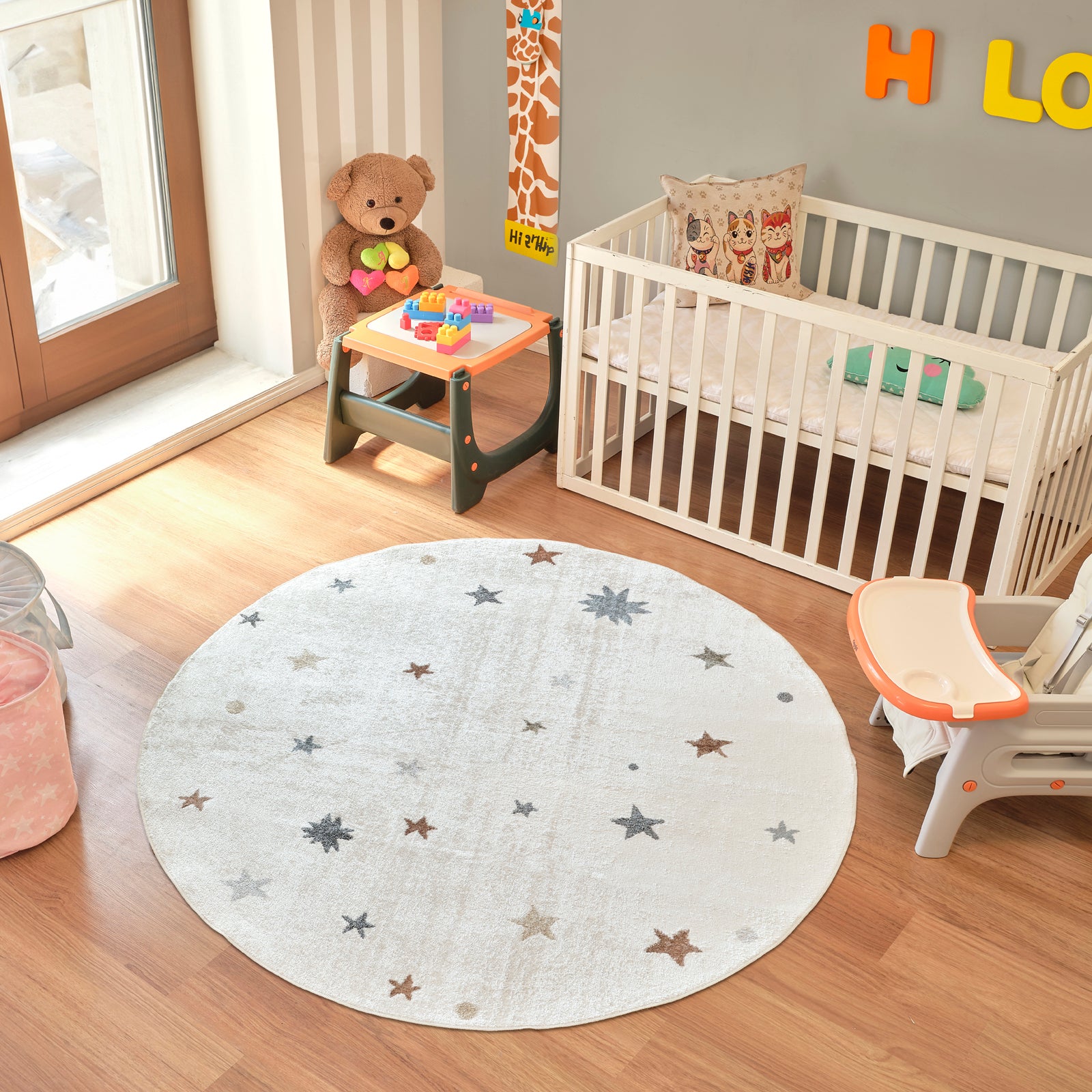 STELLA Machine Washable Kids' Rug