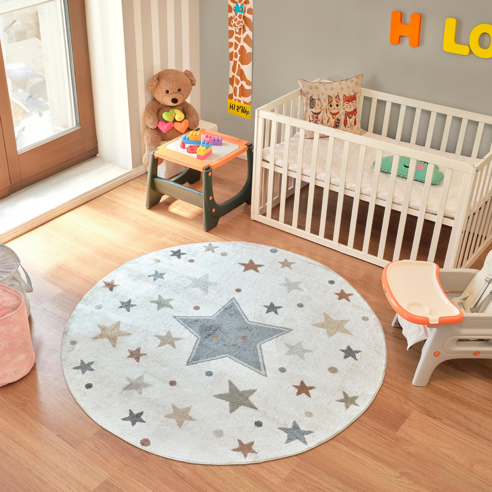SUPERMAMA Machine Washable Kids' Rug