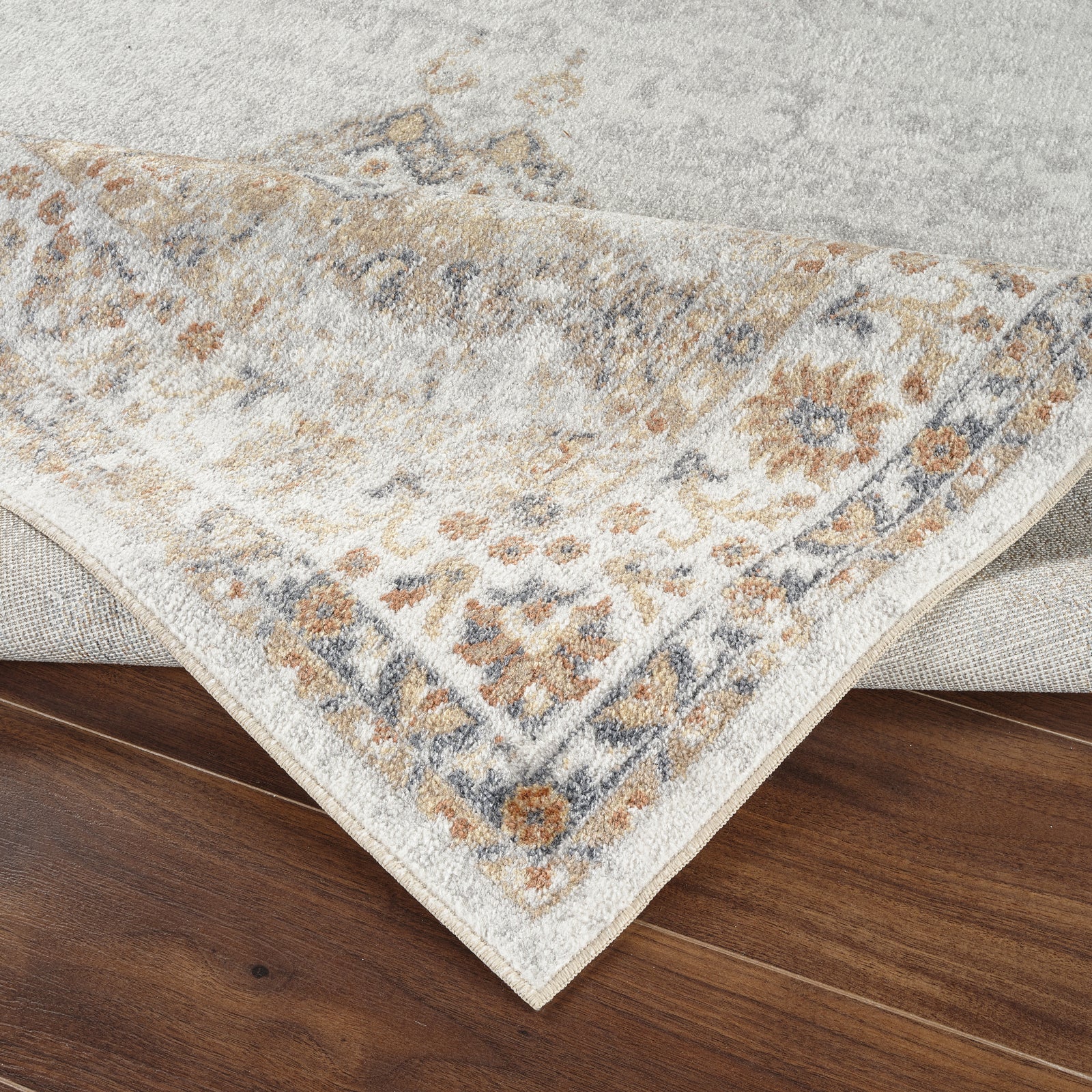 DEEPIKA Machine Washable Vintage Area Rug