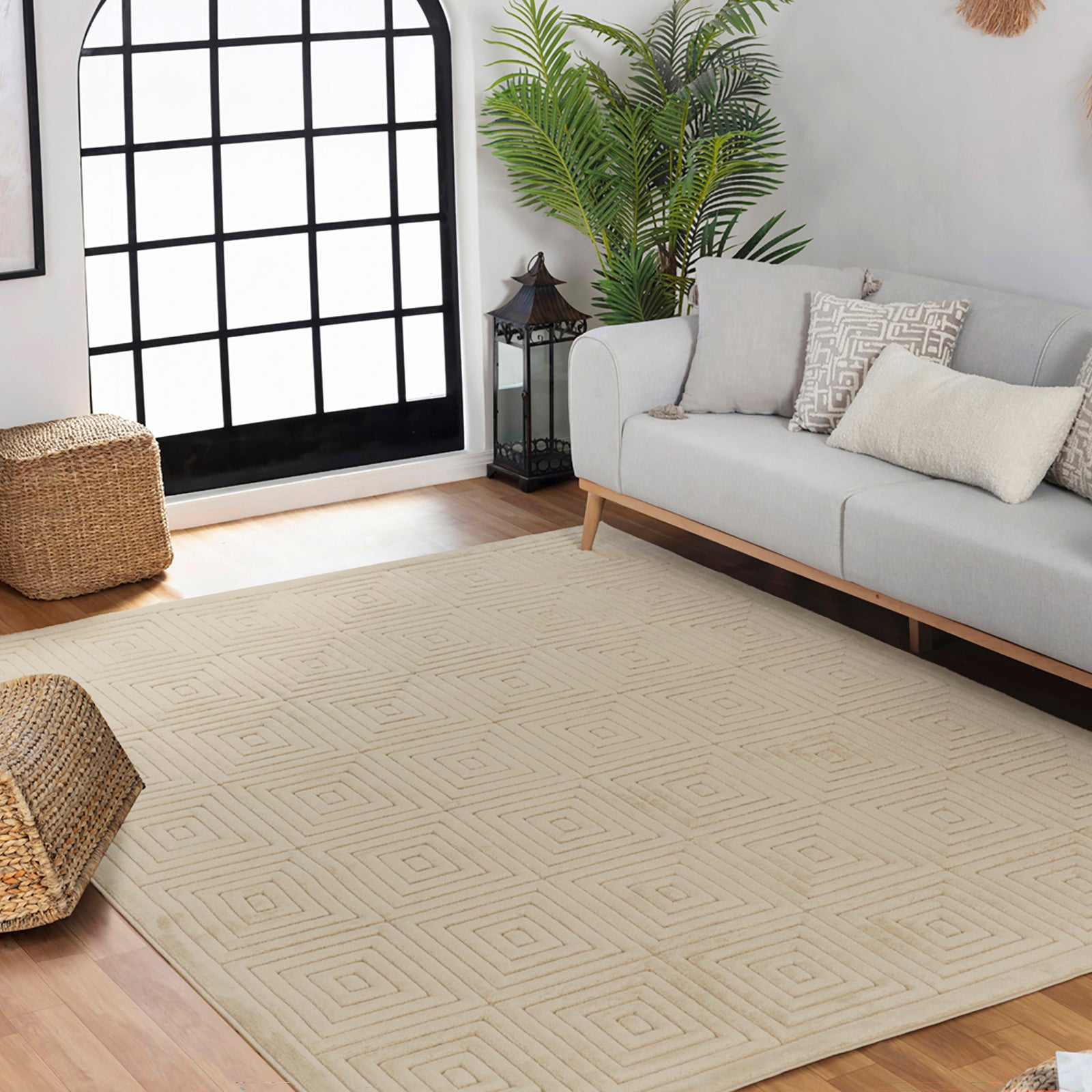 SAKURA In- /Outdoor Boho Skandi Area Rug