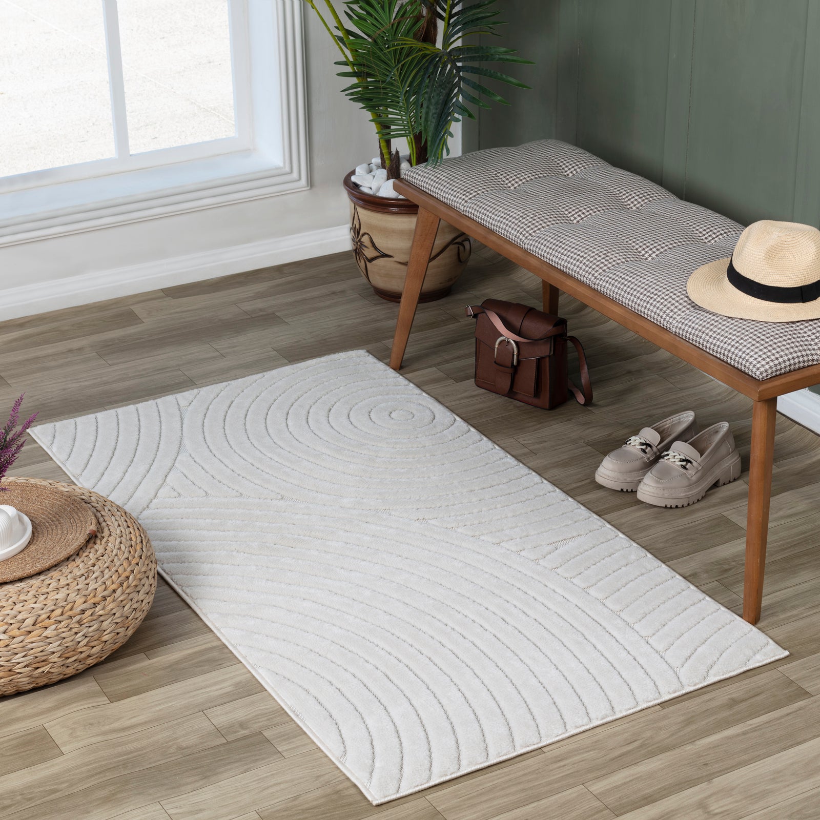KOANA In- /Outdoor Boho Skandi Area Rug