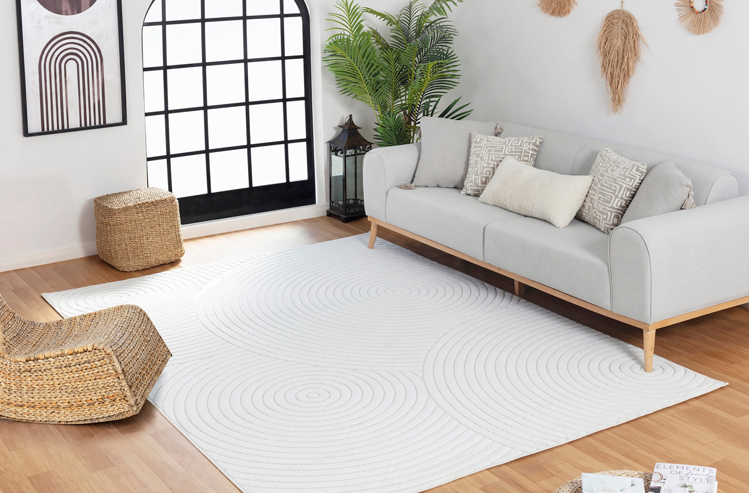 KOANA In- /Outdoor Boho Skandi Area Rug
