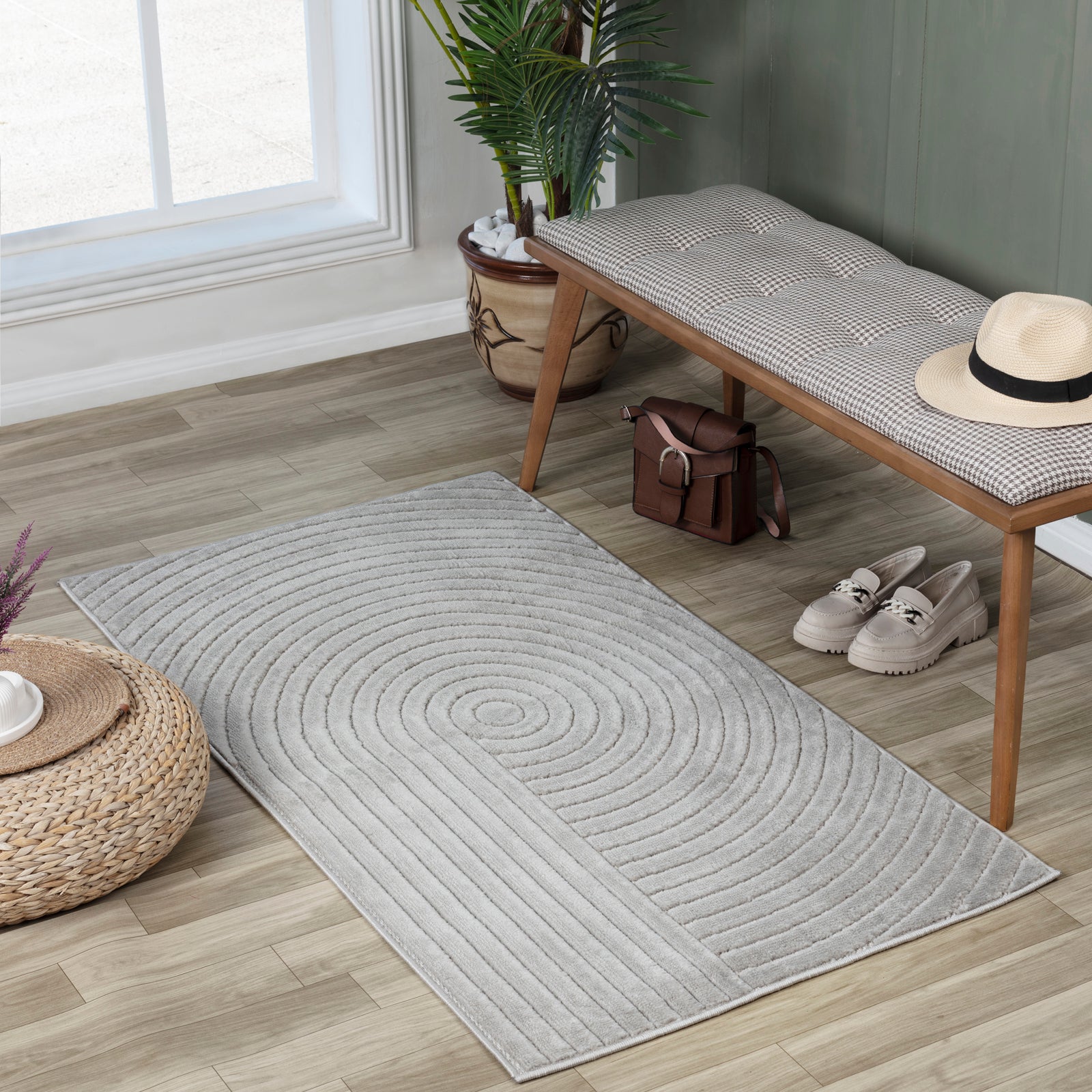 EMIKO In- /Outdoor Boho Skandi Area Rug