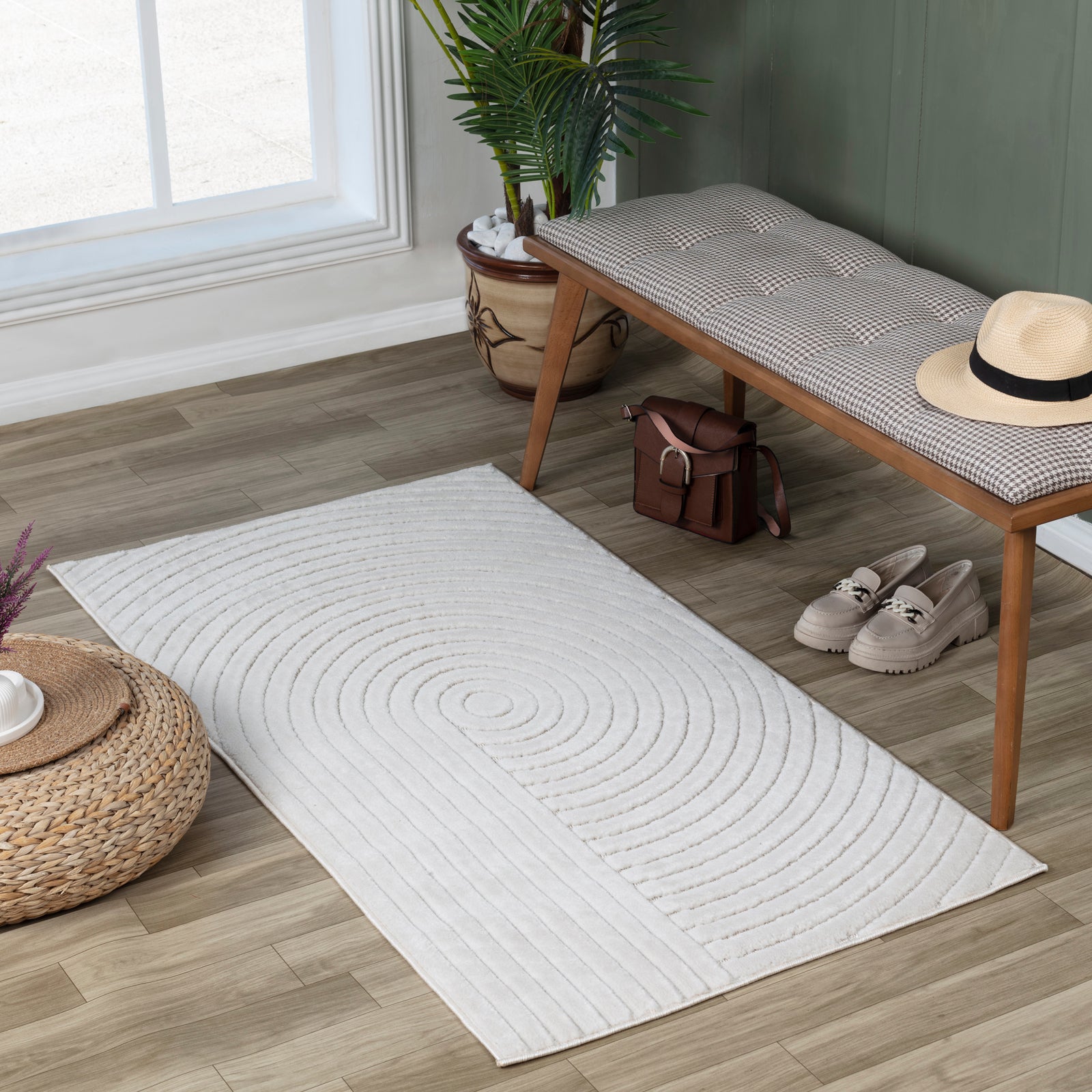 EMIKO In- /Outdoor Boho Skandi Area Rug