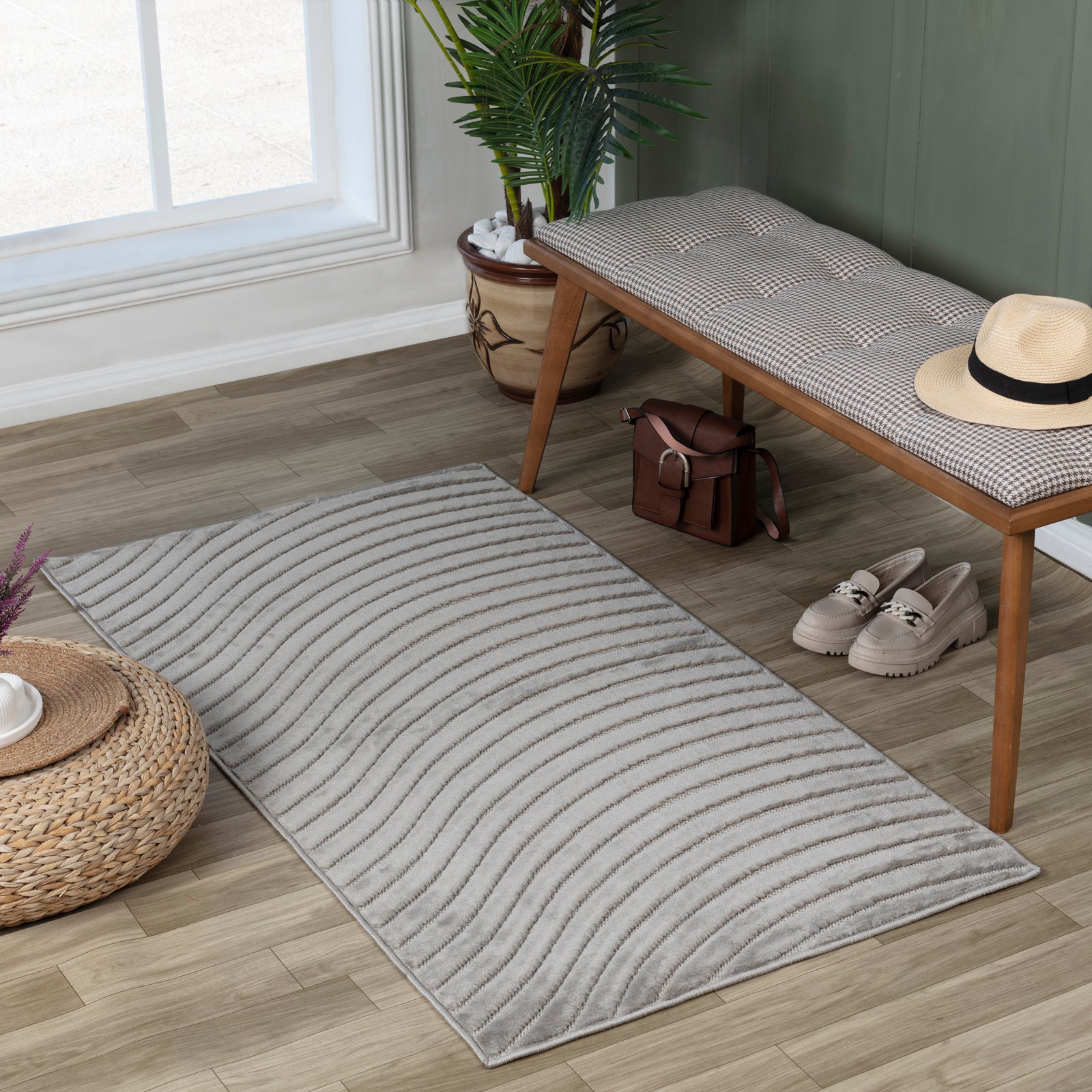 AYUMI In- /Outdoor Boho Skandi Area Rug
