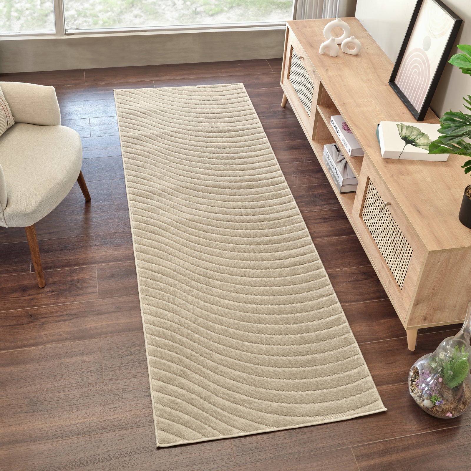 AYUMI In- /Outdoor Boho Skandi Area Rug