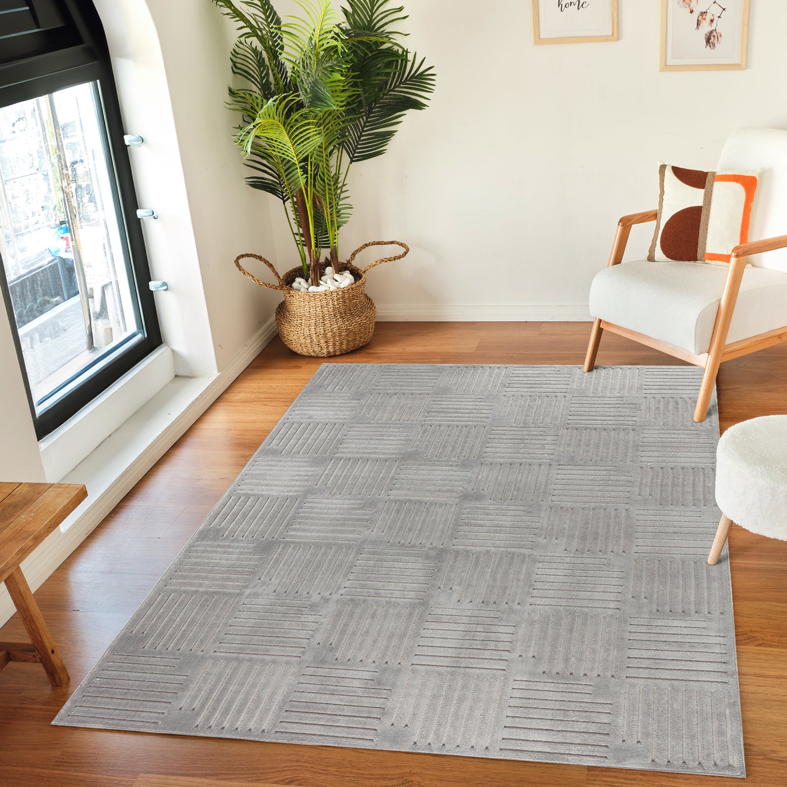 MIDORI In- /Outdoor Boho Skandi Area Rug