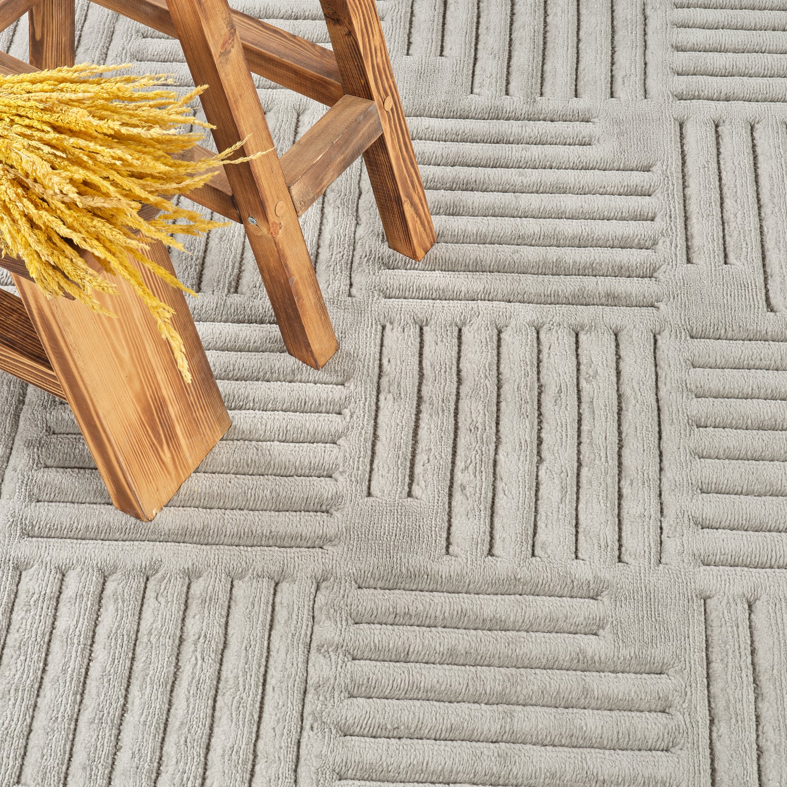 MIDORI In- /Outdoor Boho Skandi Area Rug