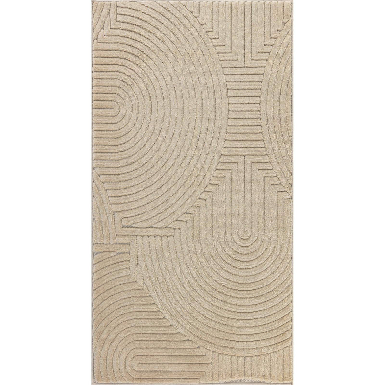 REYKO In- /Outdoor Boho Skandi Area Rug