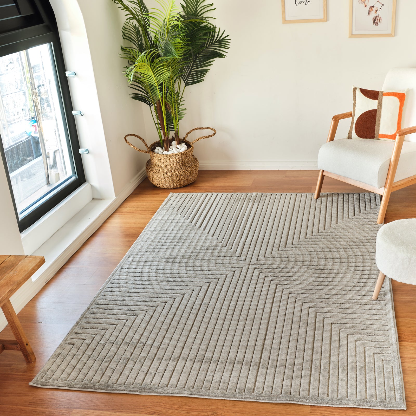 KIYOSHI In- /Outdoor Boho Skandi Area Rug