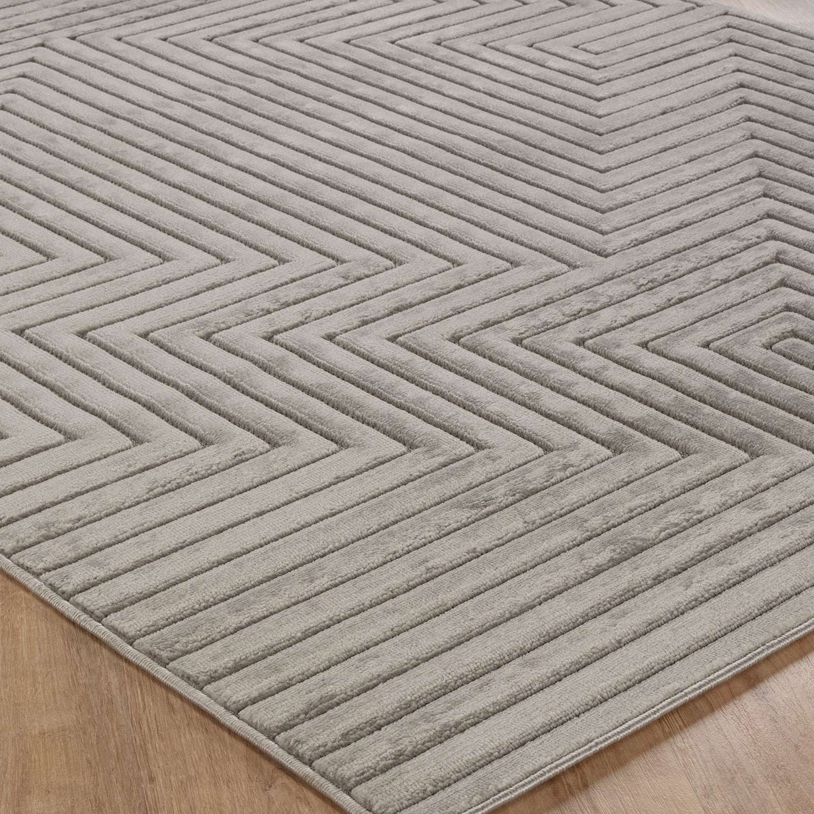 NAOKO In- & Outdoor Scandi Modern Grey Area Rug