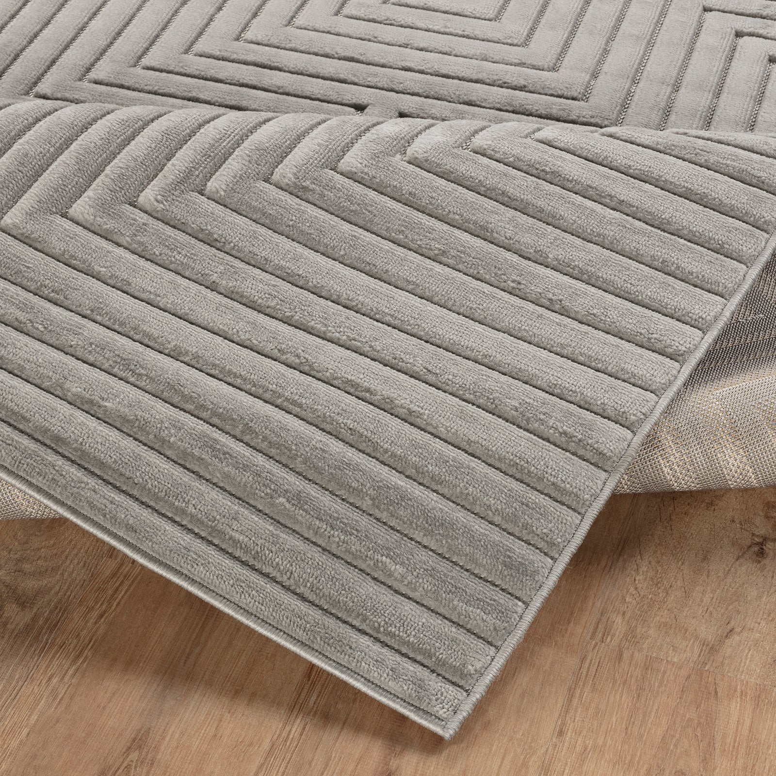 NAOKO In- & Outdoor Scandi Modern Grey Area Rug