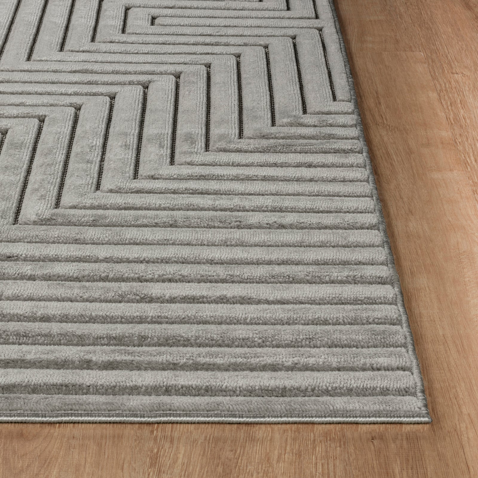NAOKO In- & Outdoor Scandi Modern Grey Area Rug