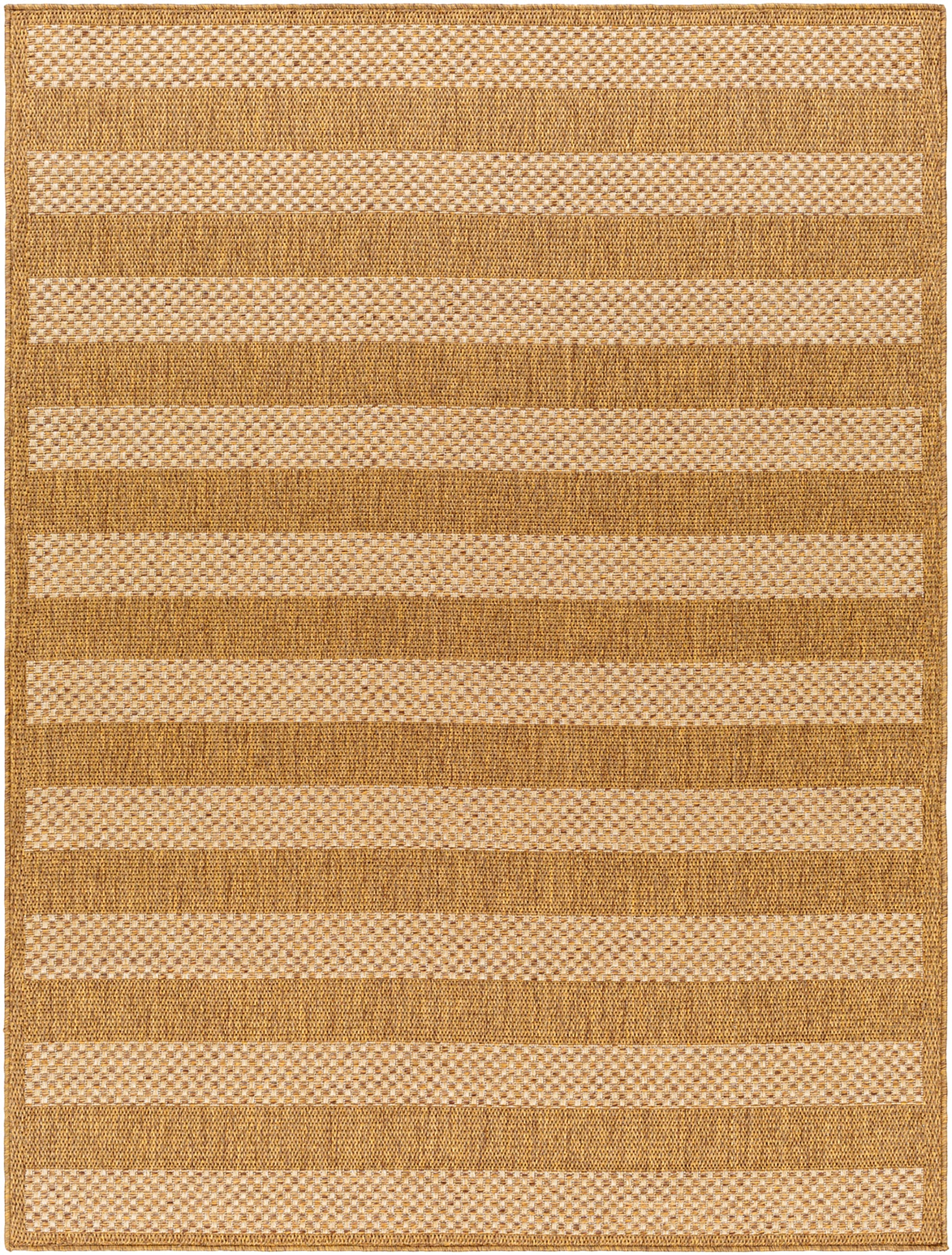 BAHATI In- /Outdoor Jute-Look Striped Area Rug