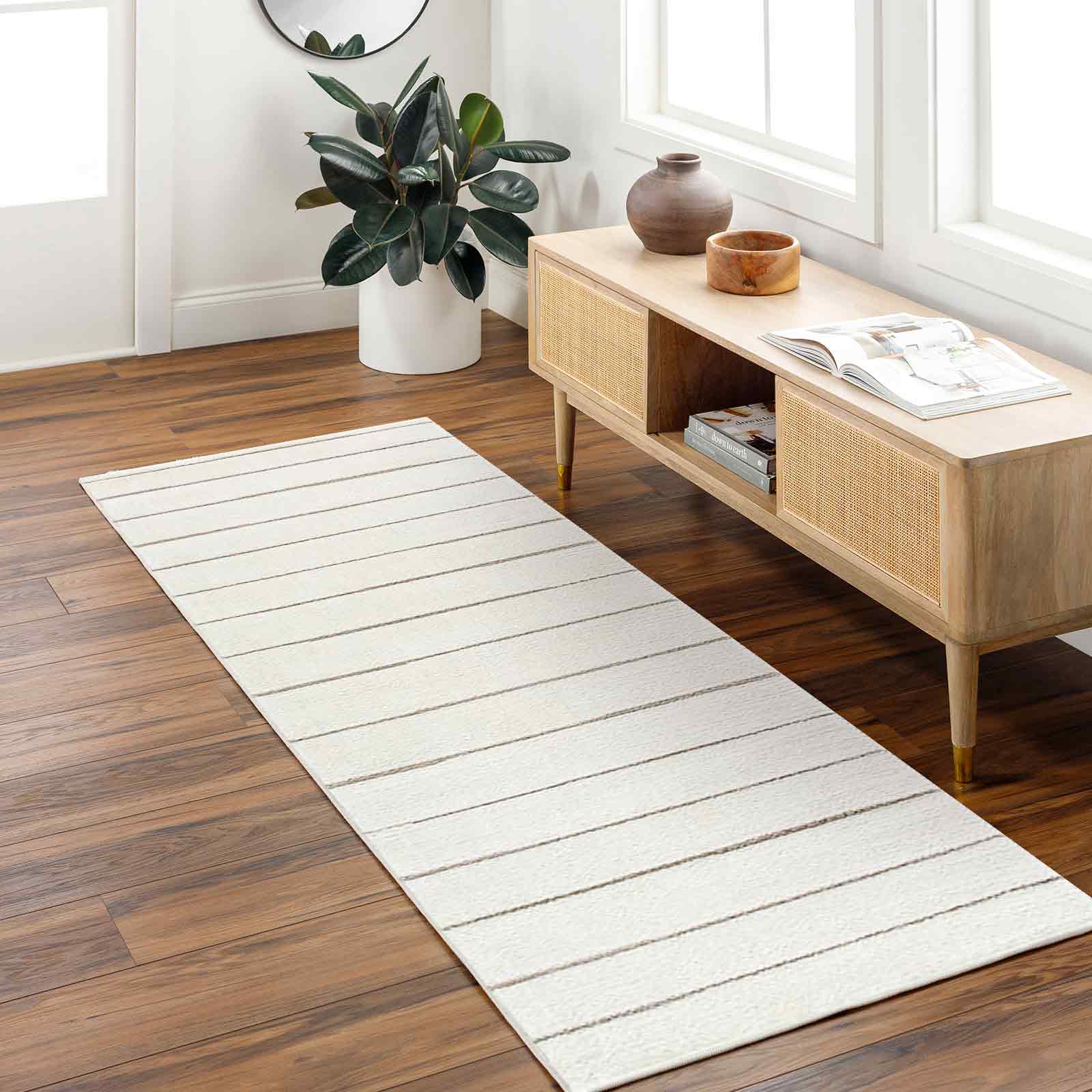Our Pnw Home Cascade Modern High Pile Living Rug
