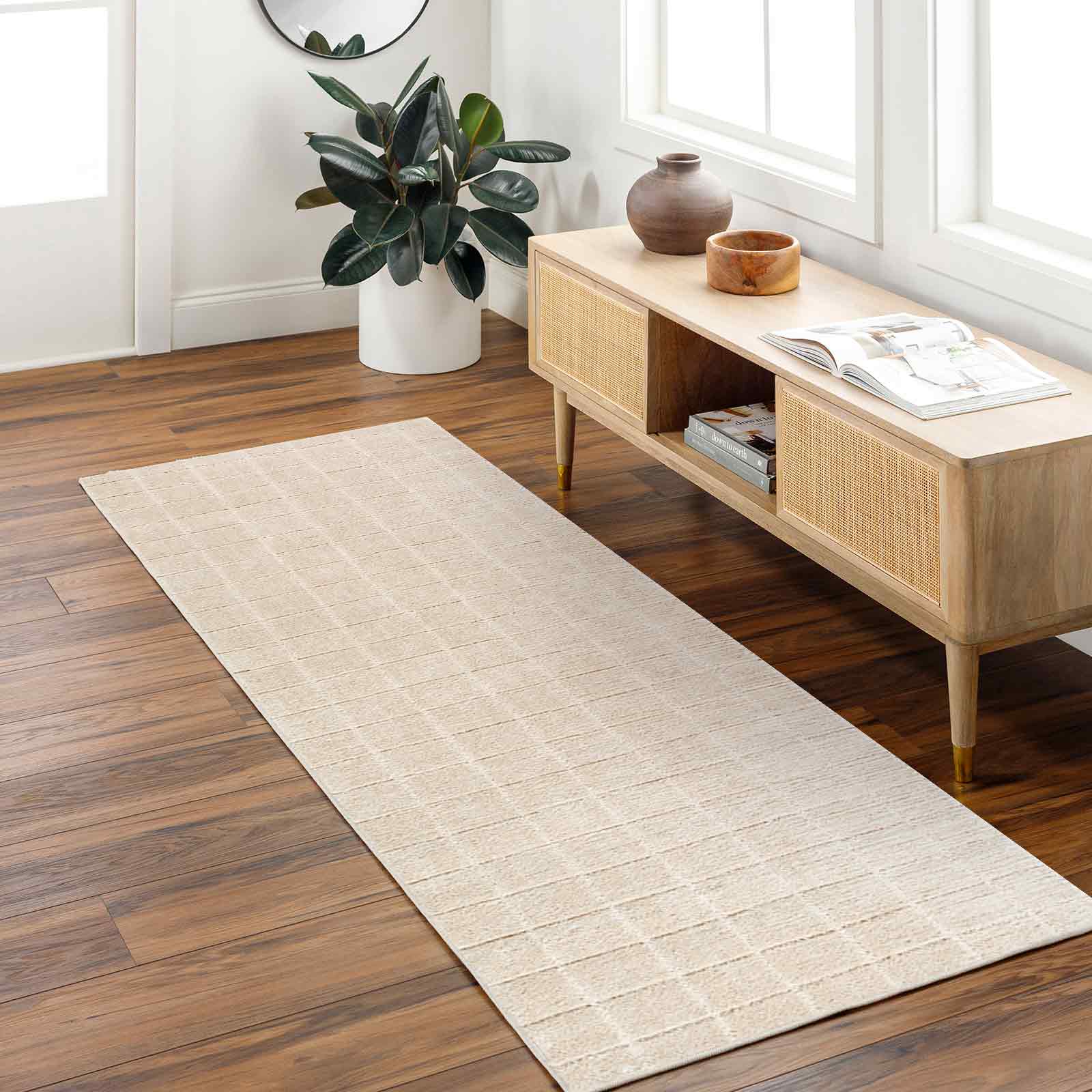 Our Pnw Home Cascade Modern High Pile Living Rug