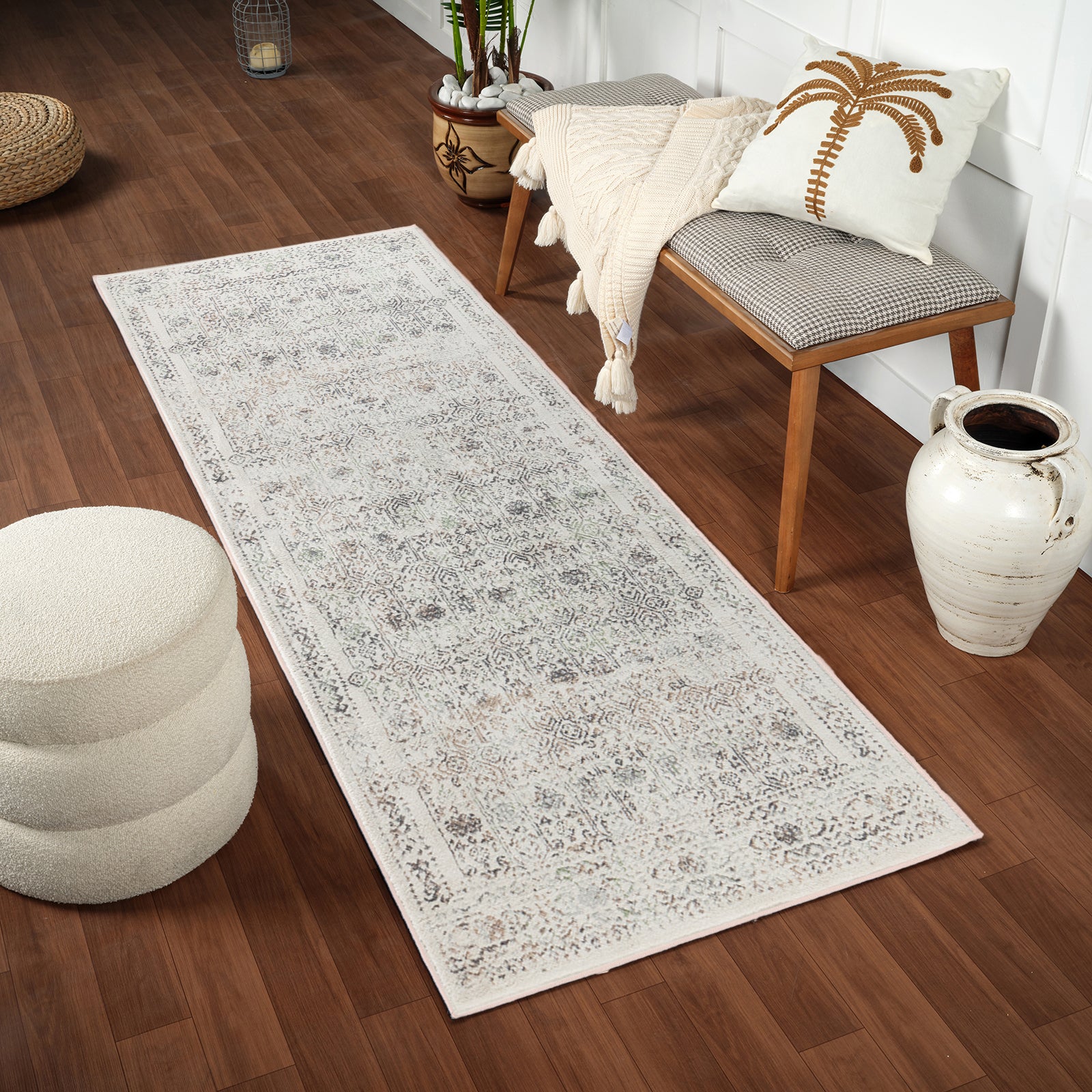 VICKY Oriental Vintage Runner Rug