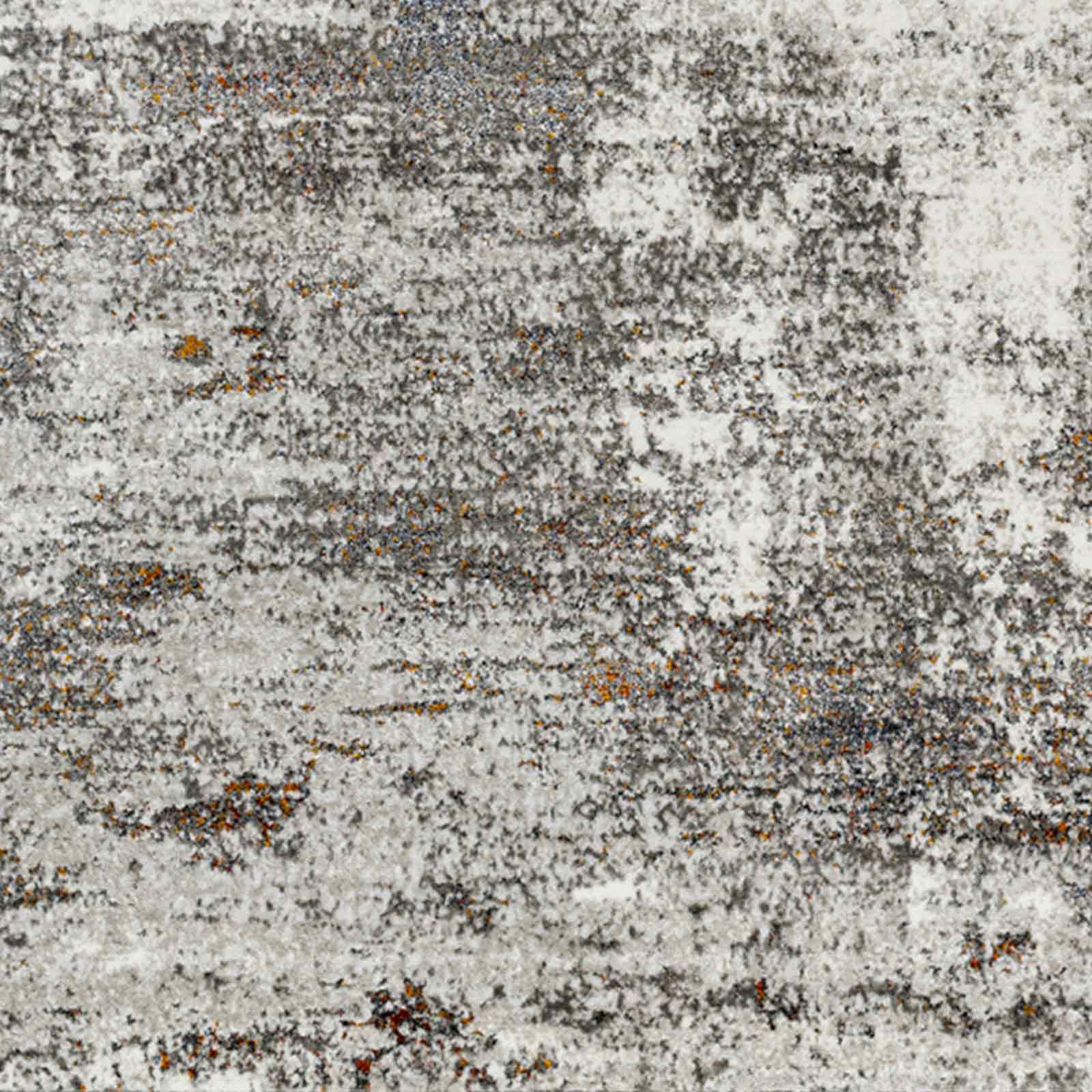 MAYLENE Abstract Modern Marble Charcoal Area Rug