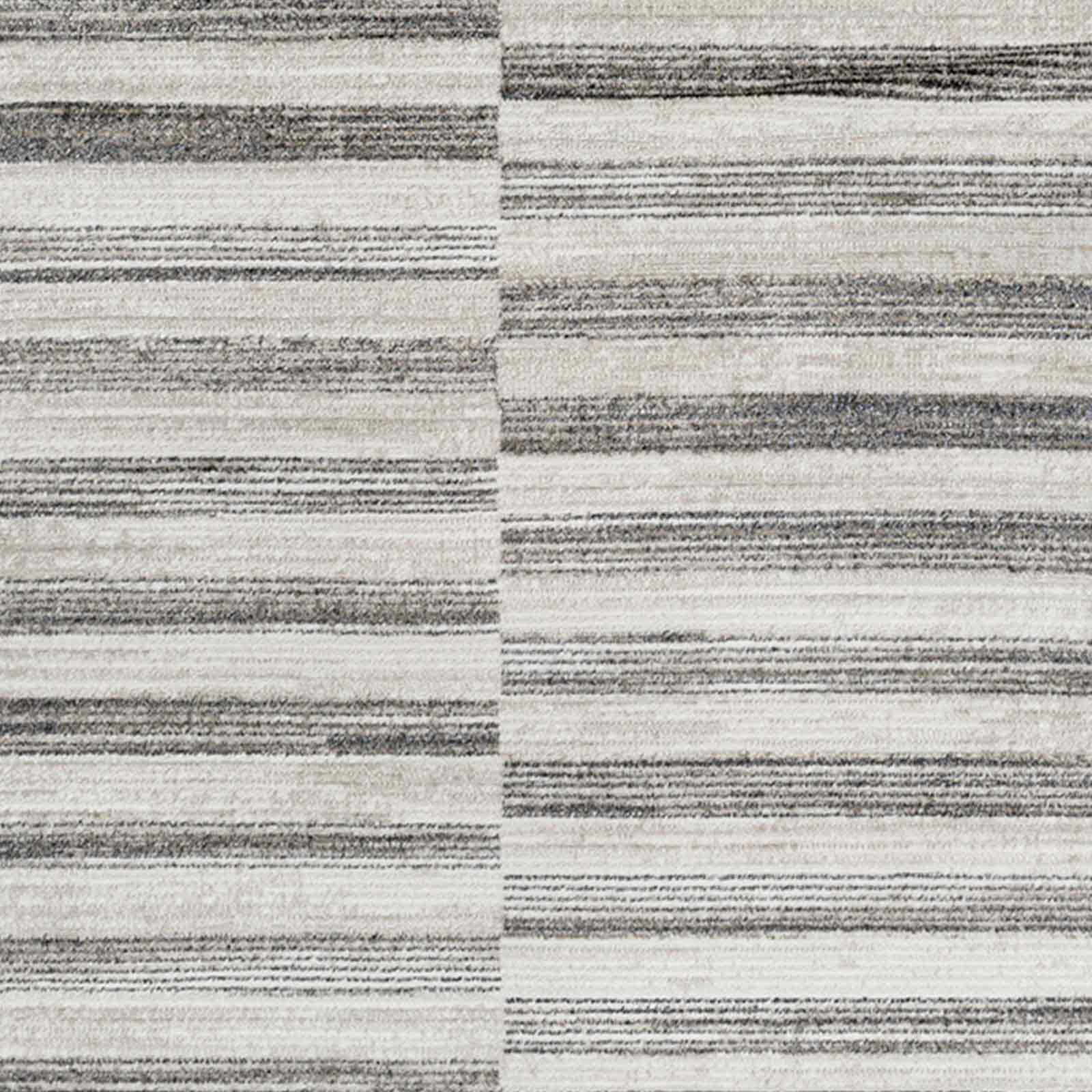 JONTHAN Scandi Modern Black Area Rug