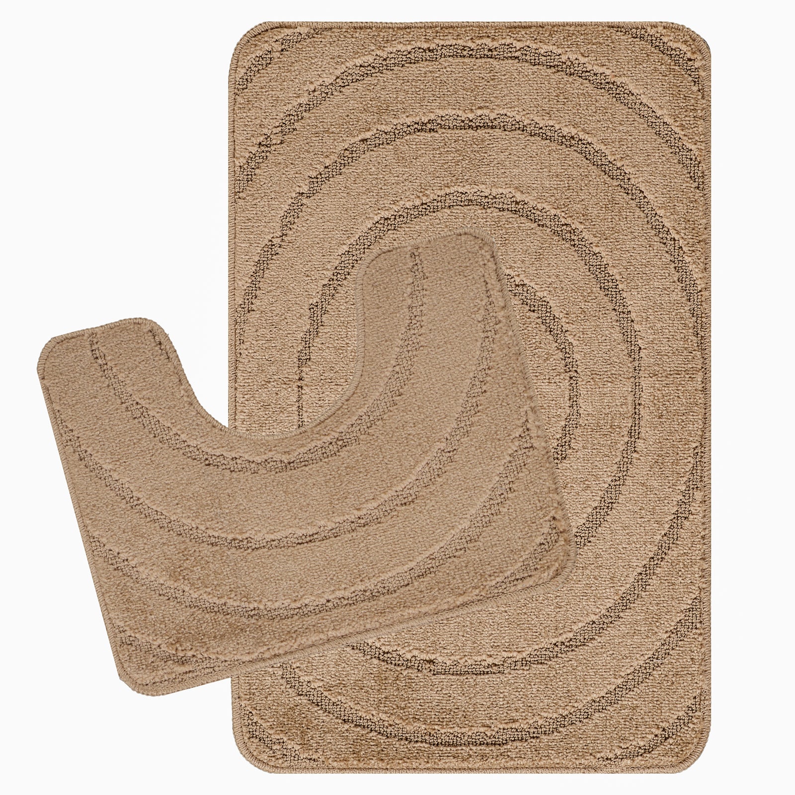 APRIL 2 Machine Washable Anti-Slip Bathroom Area Rugs