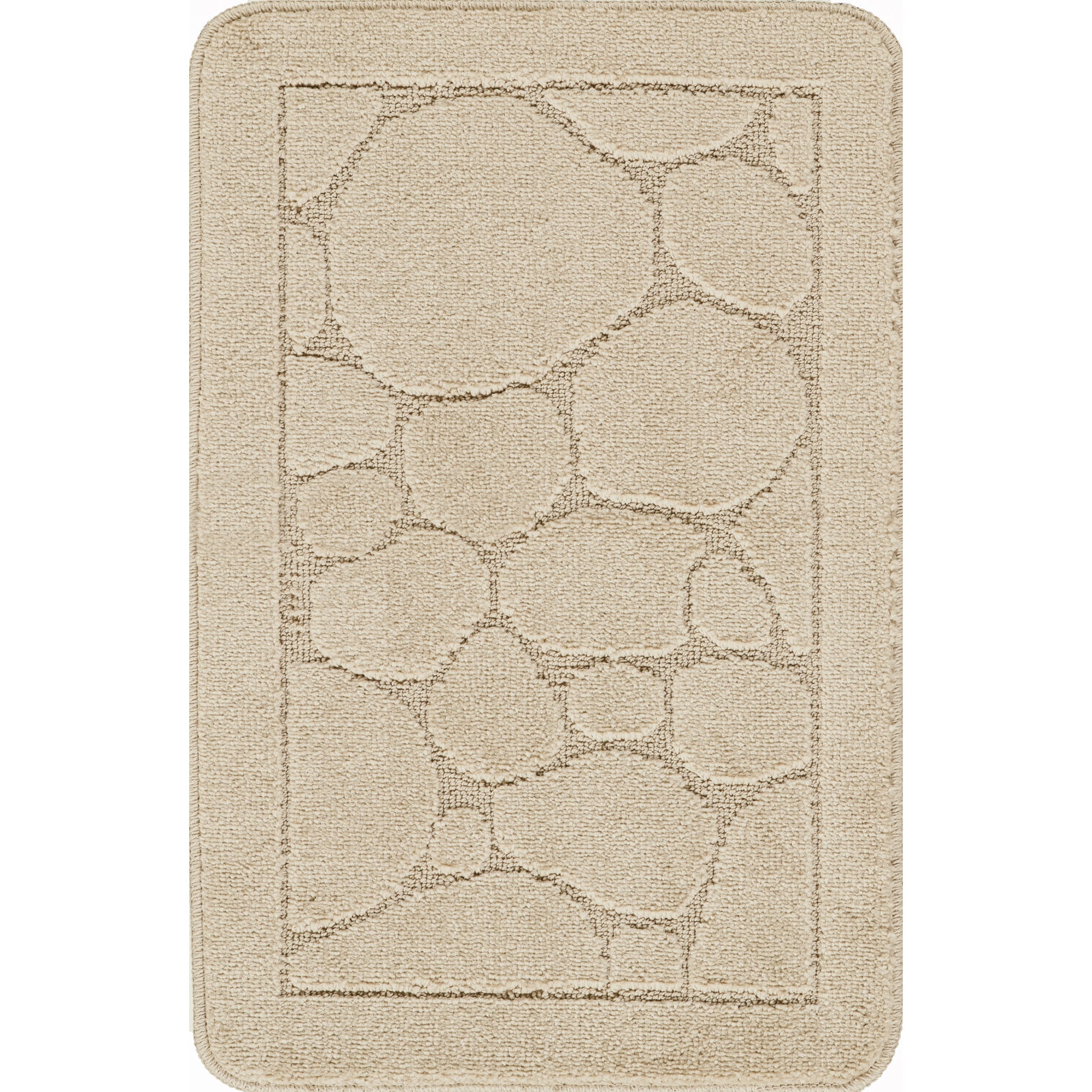 OLIVE 2 Machine Washable Anti-Slip Bathroom Area Rugs