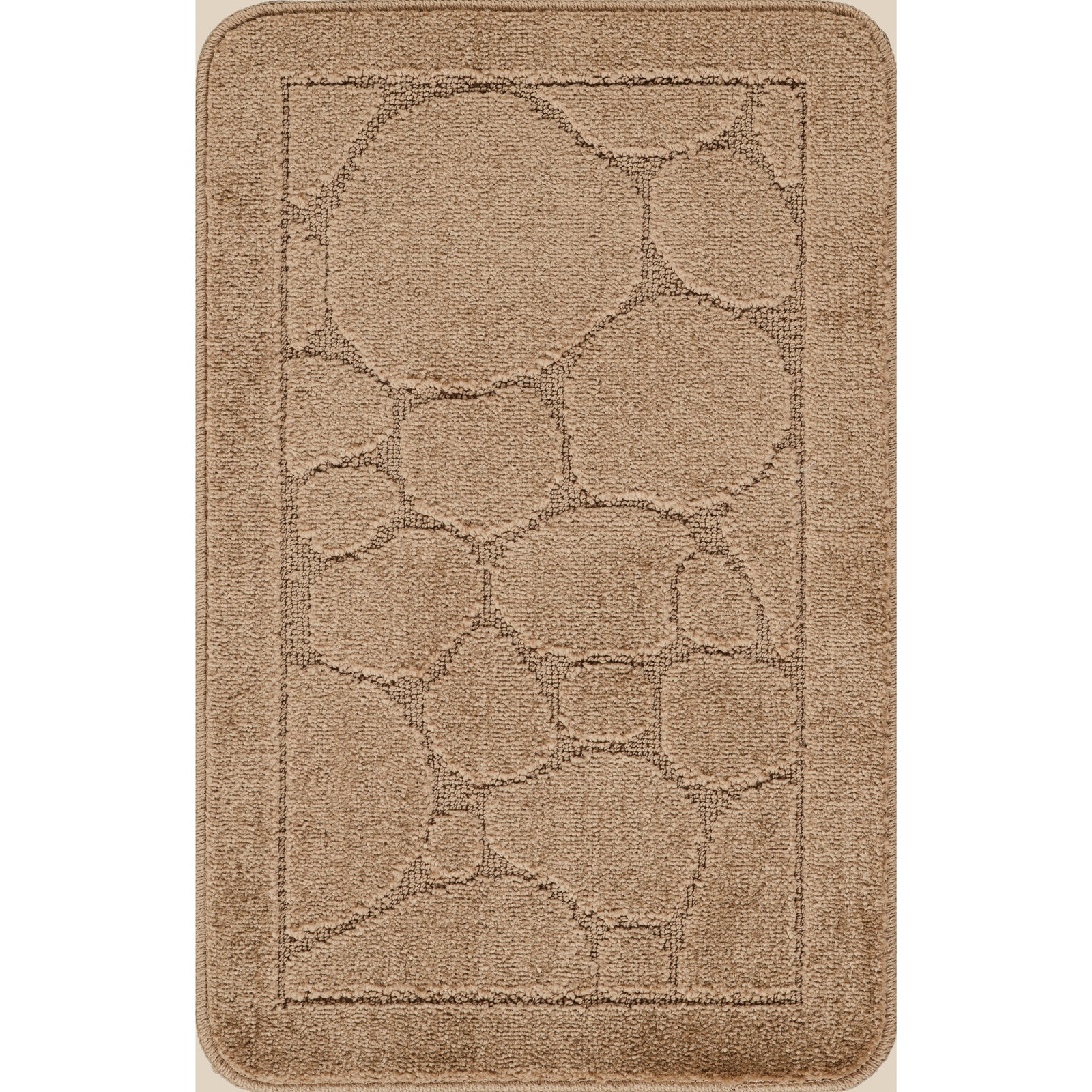 OLIVE 2 Machine Washable Anti-Slip Bathroom Area Rugs