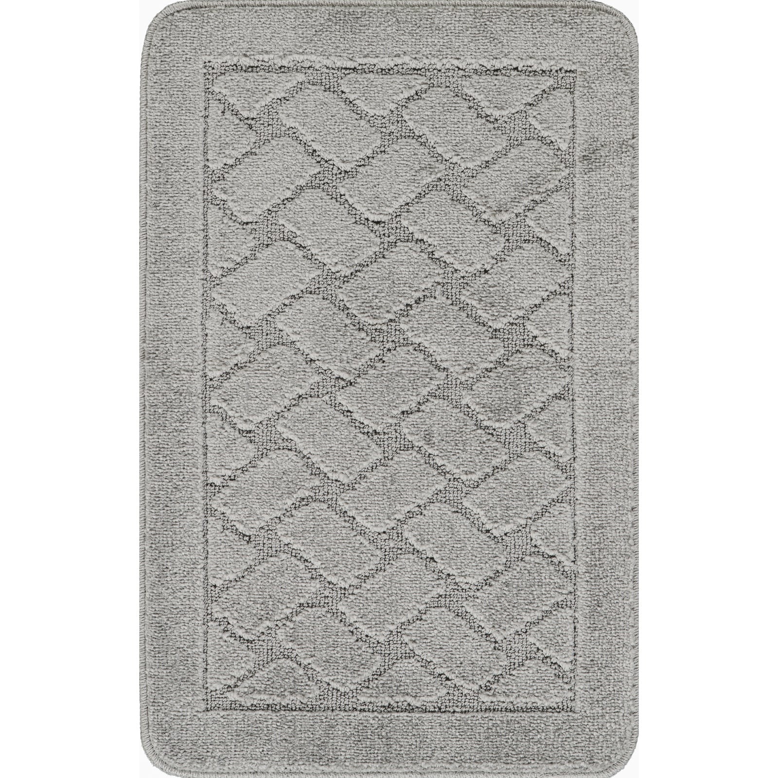 NILAH 2 Machine Washable Anti-Slip Bathroom Area Rugs