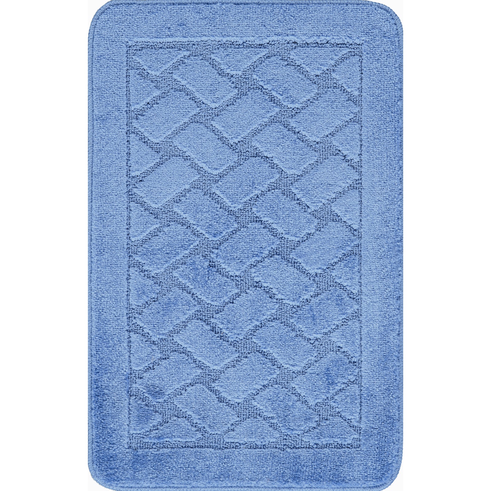 NILAH 2 Machine Washable Anti-Slip Bathroom Area Rugs