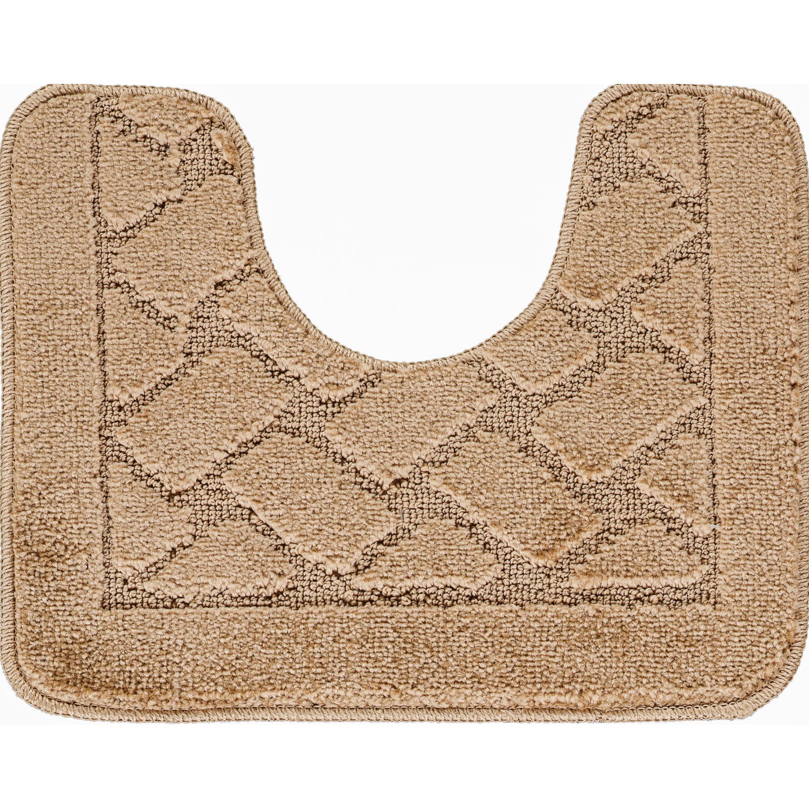 NILAH 2 Machine Washable Anti-Slip Bathroom Area Rugs