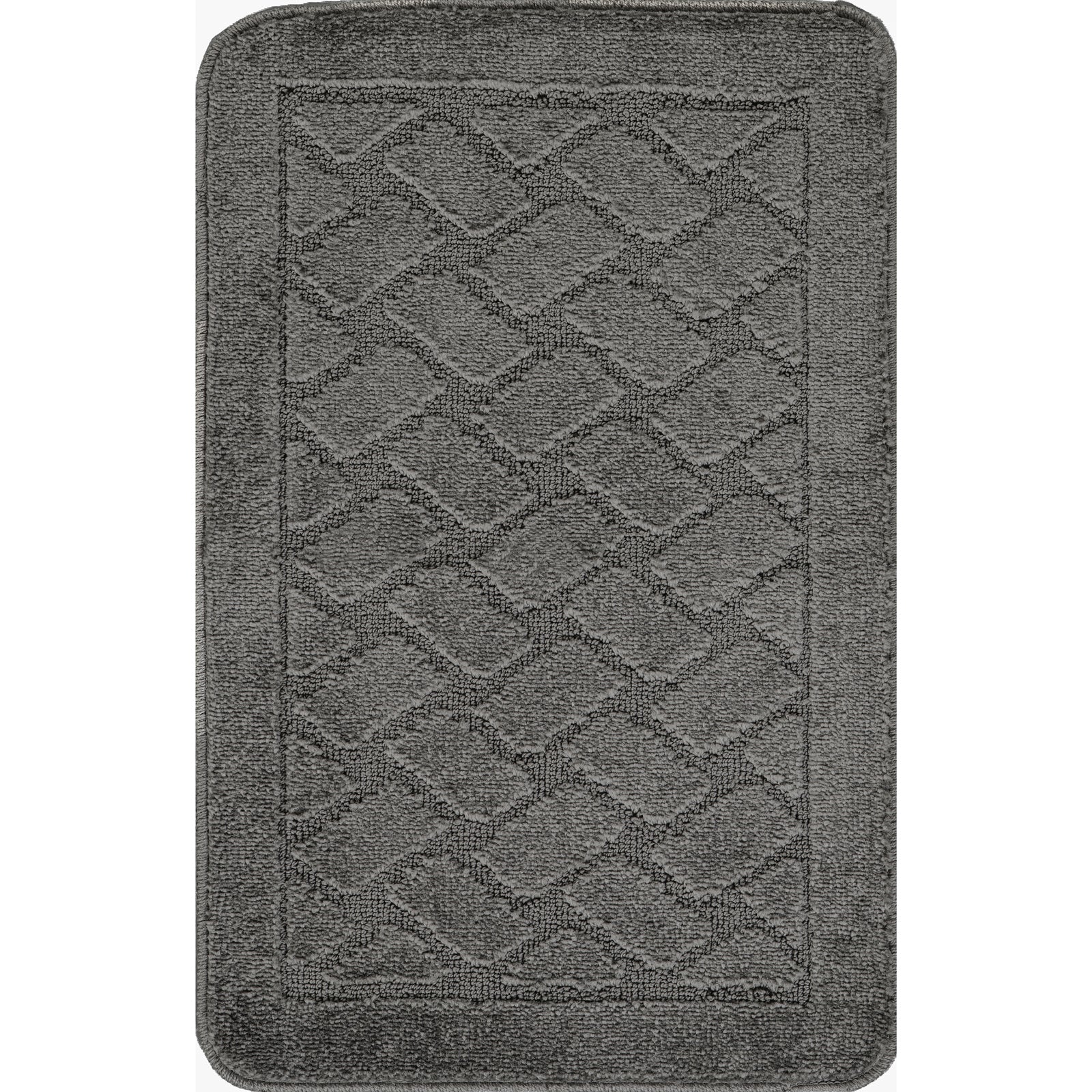 NILAH 2 Machine Washable Anti-Slip Bathroom Area Rugs