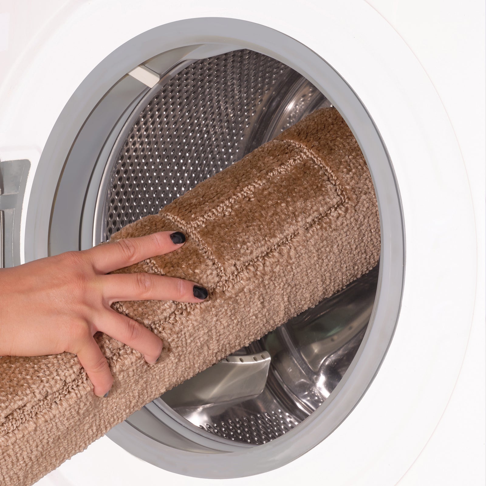 TEGAN 2 Machine Washable Anti-Slip Bathroom Area Rugs