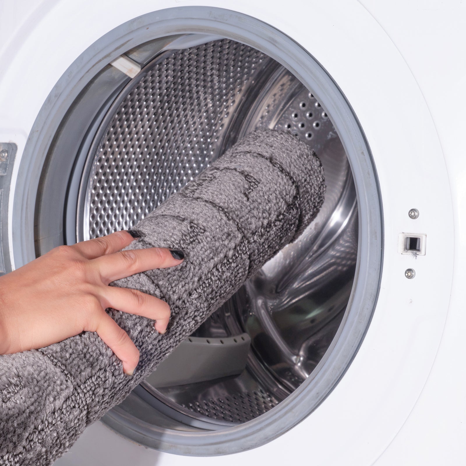 POPPY 2 Machine Washable Anti-Slip Bathroom Area Rugs