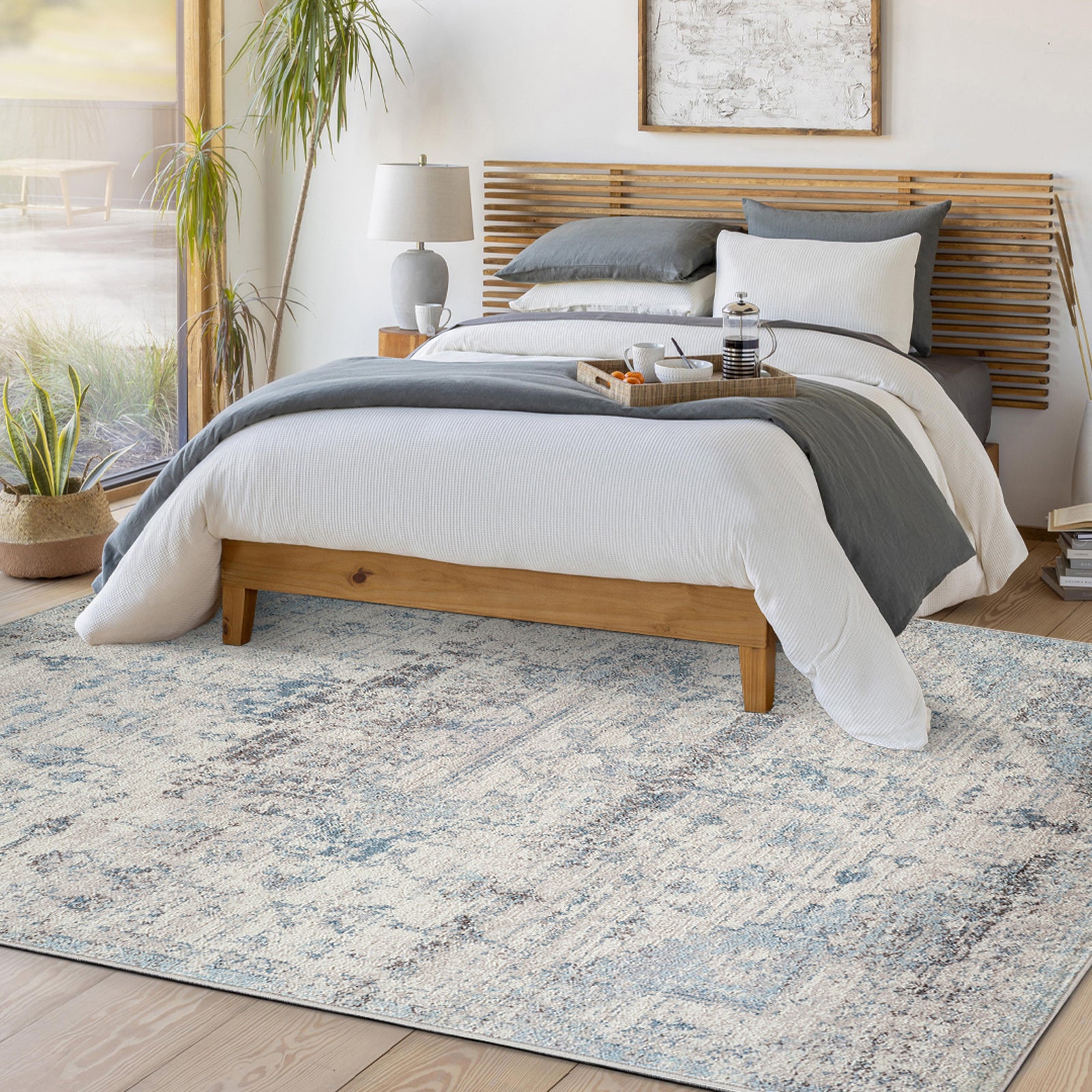 Ankara-Vintage Traditional Boho Rug