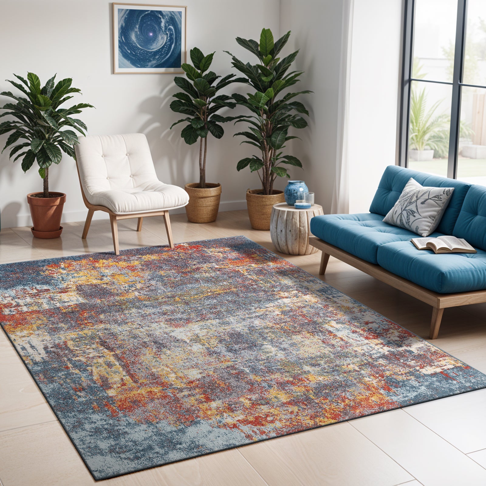 NOA Modern Abstract Area Rug