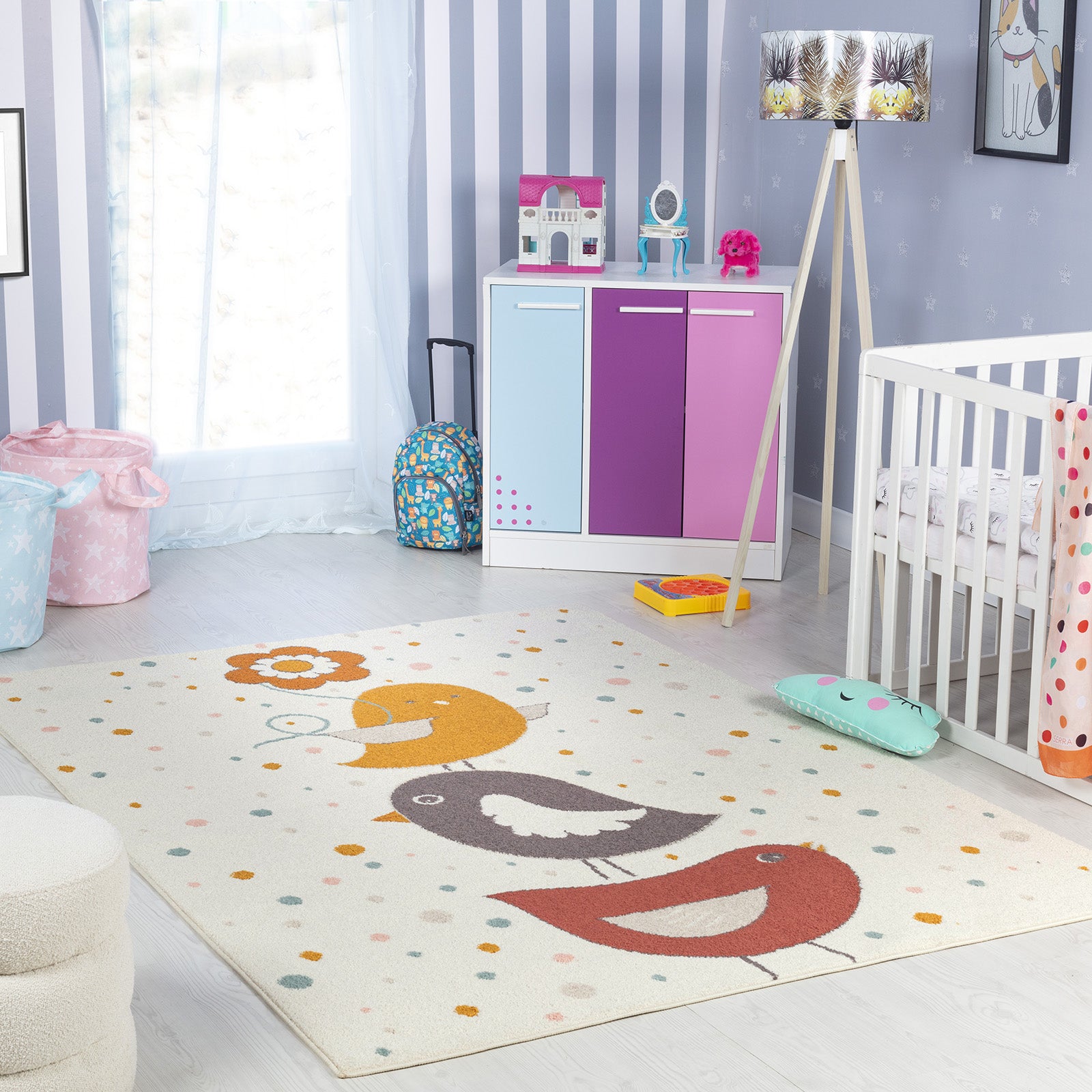 PIOUPIOU Kids' Bedroom & Playroom Rug